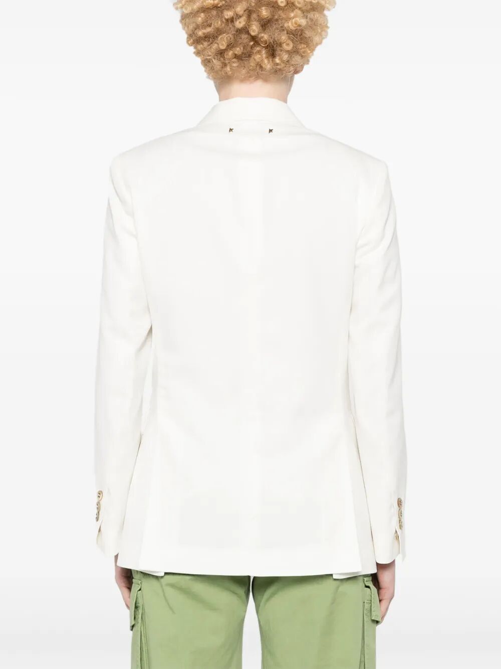 Golden Goose Women Double-Breasted Wool Blend Blazer GOLDEN GOOSE