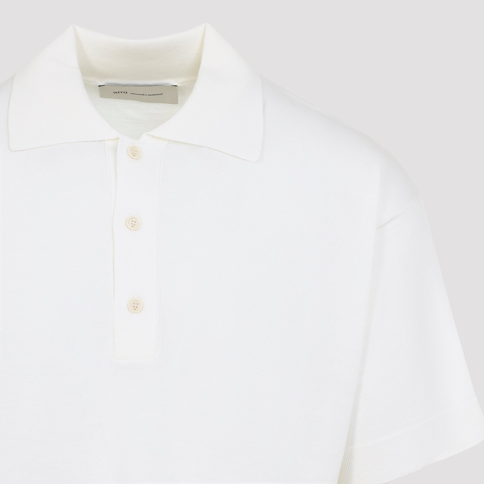 Ami Polo With Tonal Ami De Coeur Men AMI PARIS