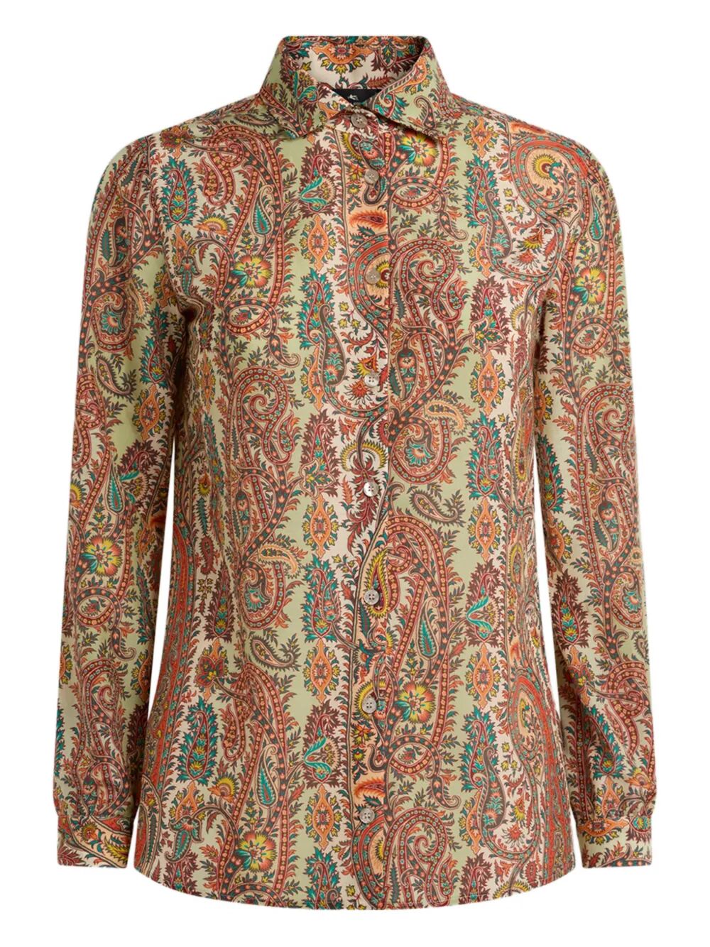 Etro Women Paisley-Print Silk Blend Shirt ETRO