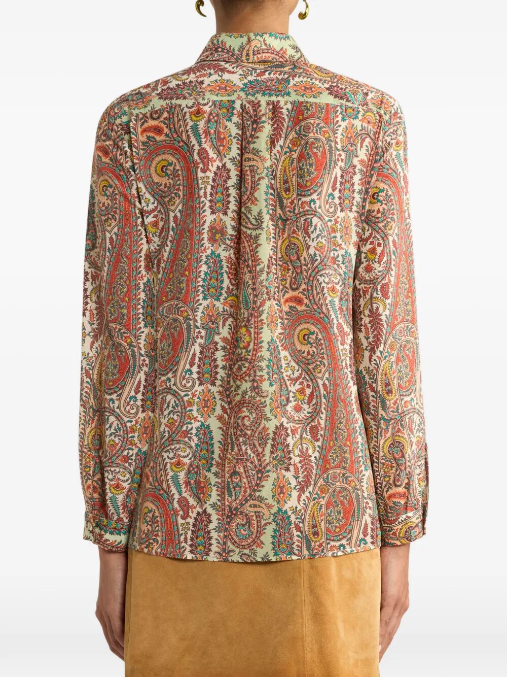 Etro Women Paisley-Print Silk Blend Shirt ETRO