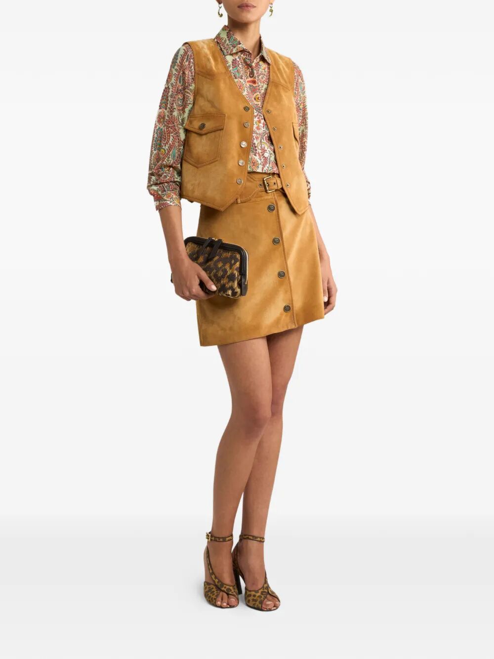 Etro Women Paisley-Print Silk Blend Shirt ETRO
