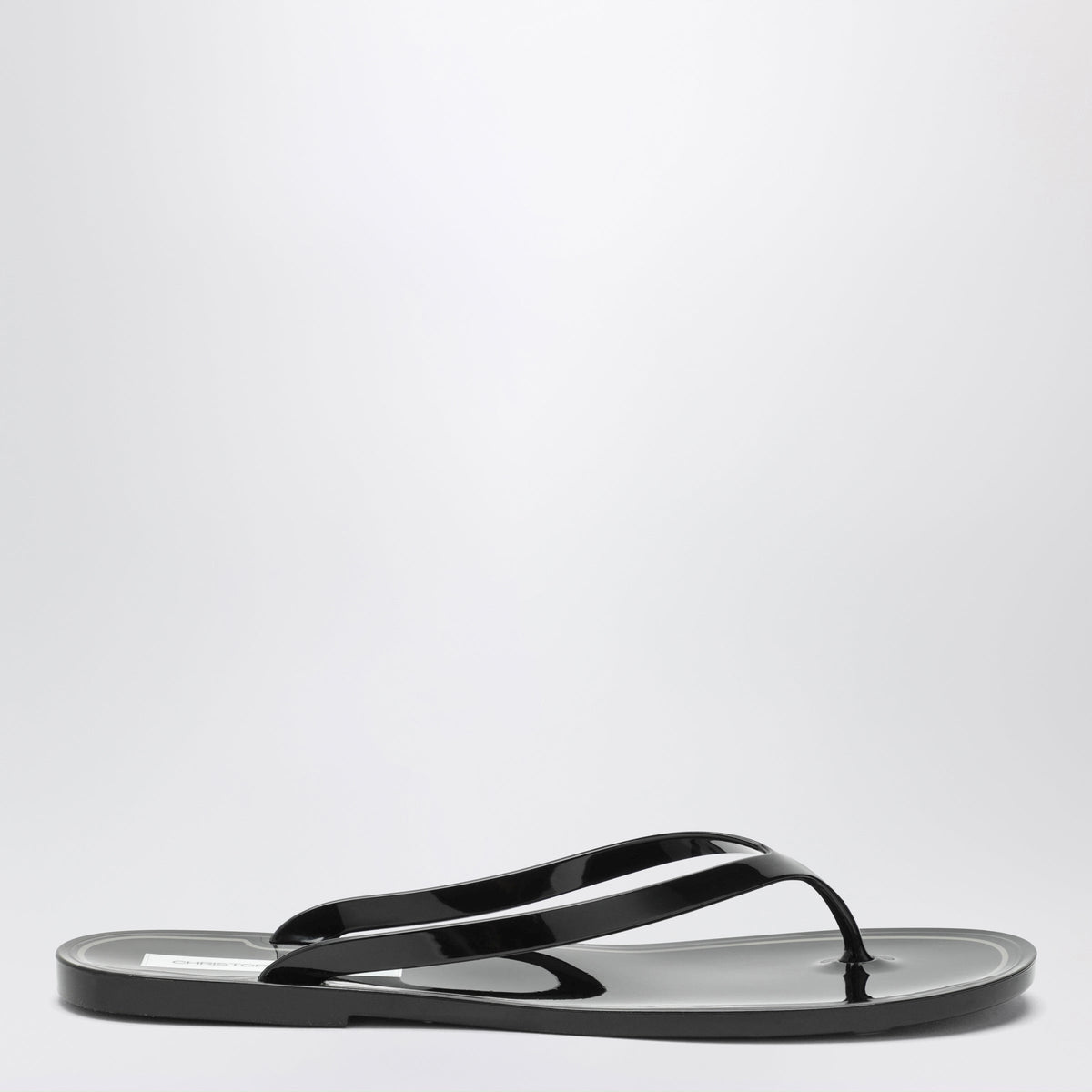 Christopher Esber Jo Thong Sandals, Transparent/Black Women CHRISTOPHER ESBER