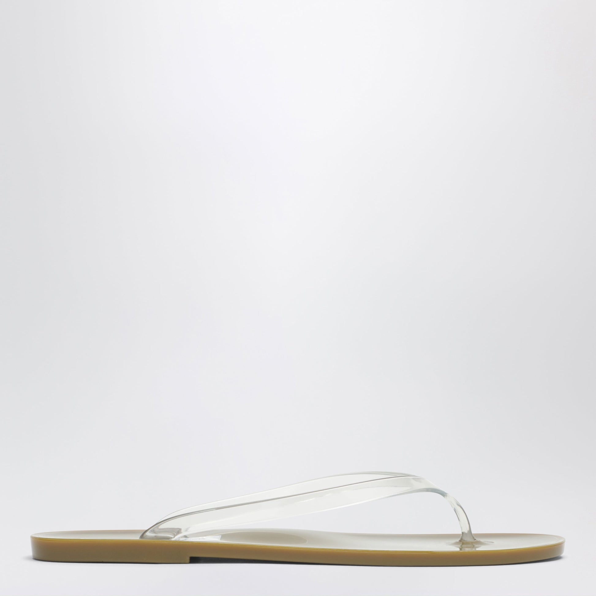 Christopher Esber Jo Thong Sandals In Khaki Clear Women CHRISTOPHER ESBER