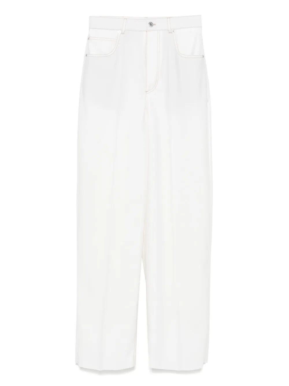 Bottega Veneta Women Pantaloni A Gamba Ampia In Denim BOTTEGA VENETA