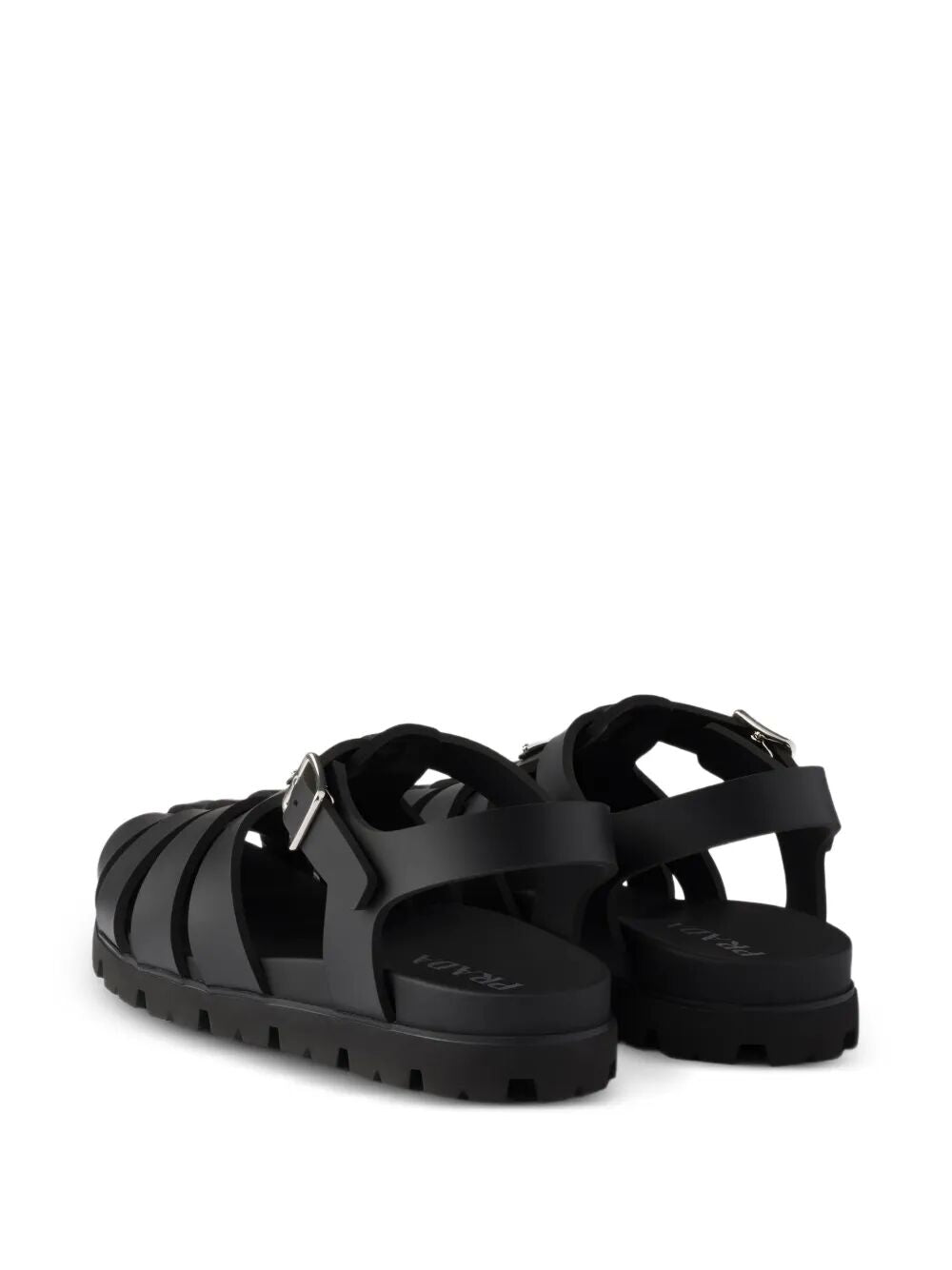 Prada Men Rubber Fisherman Sandals PRADA