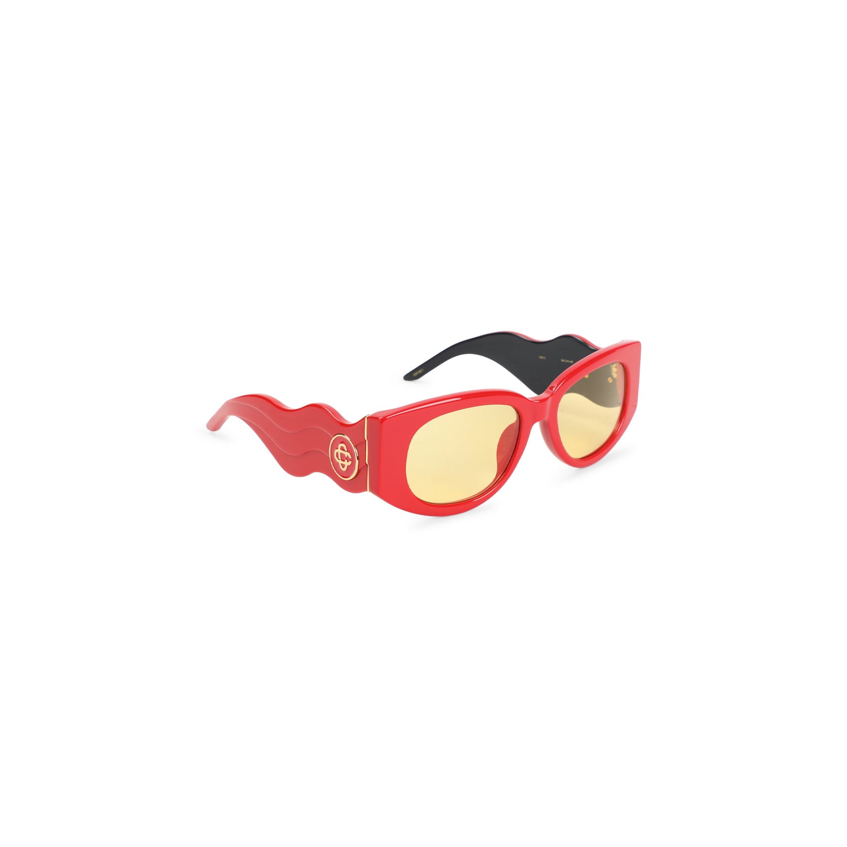 Casablanca Oval Wave Sunglasses Men CASABLANCA