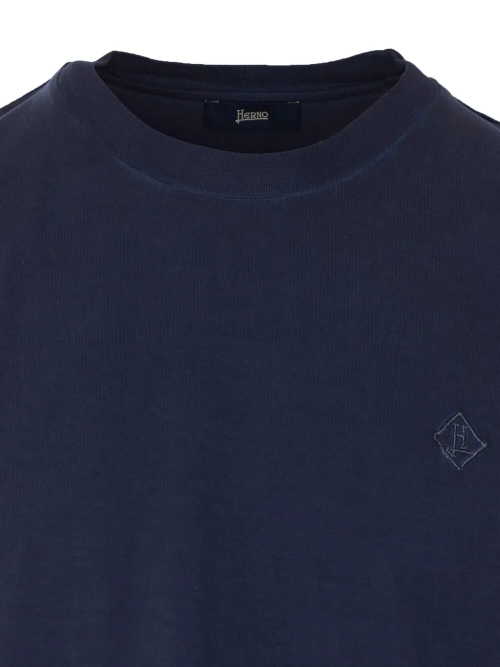 Herno Men Embroidered Logo Jersey T-Shirt HERNO