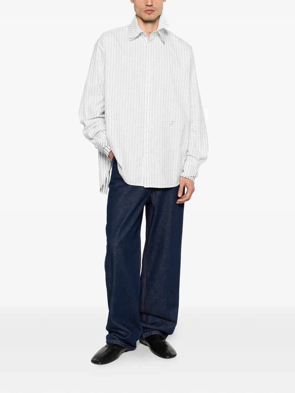 Jacquemus Men La Chemise Letro In Cotton JACQUEMUS