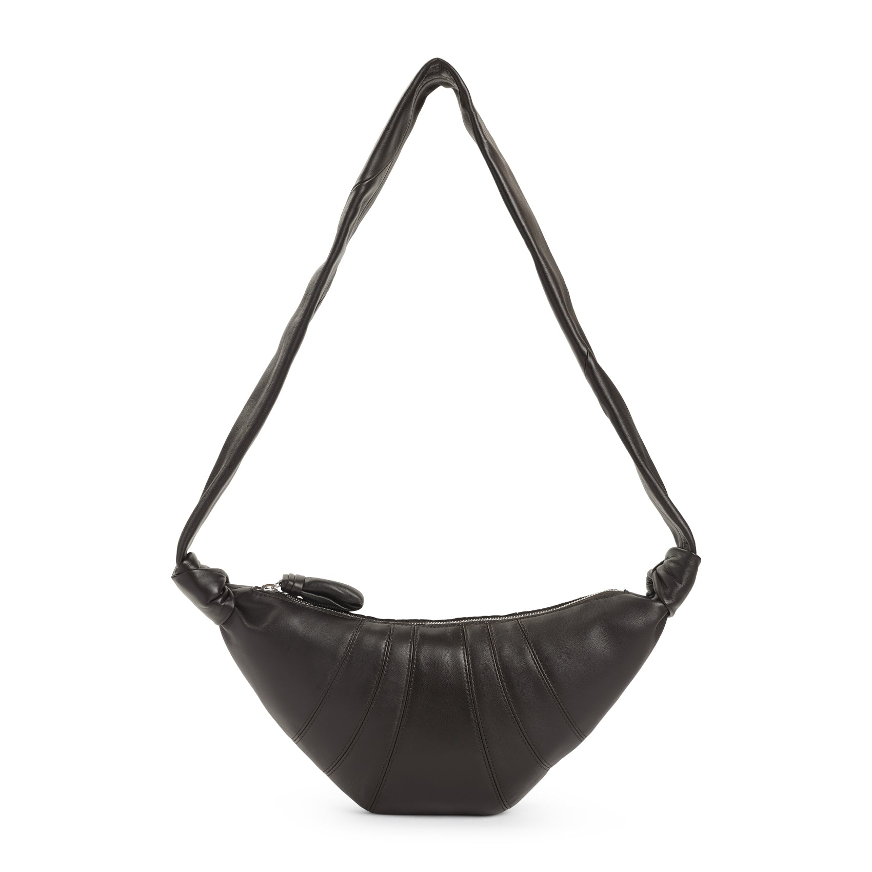 Lemaire Leather Croissant Zip Bag Women LEMAIRE