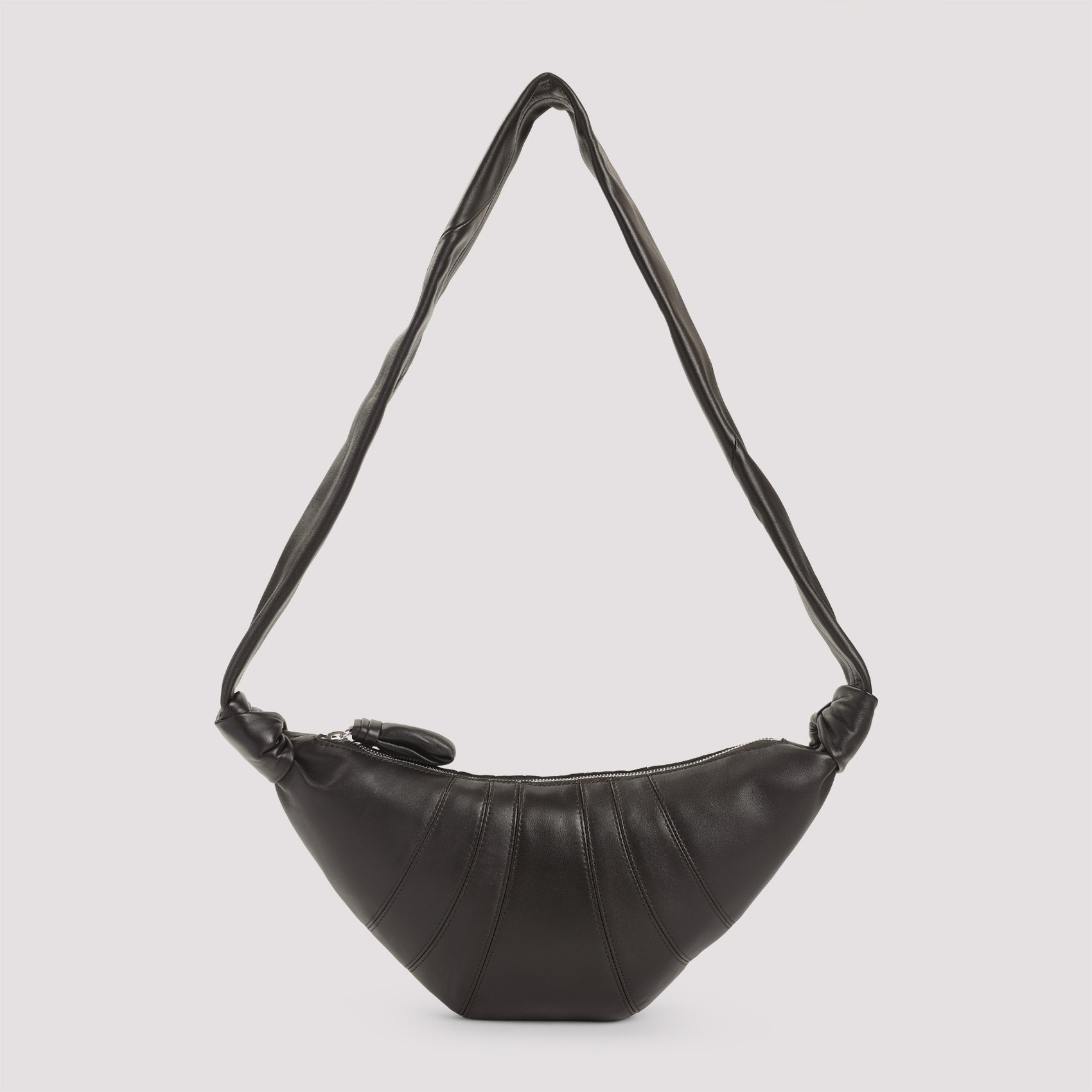 Lemaire Leather Croissant Zip Bag Women LEMAIRE