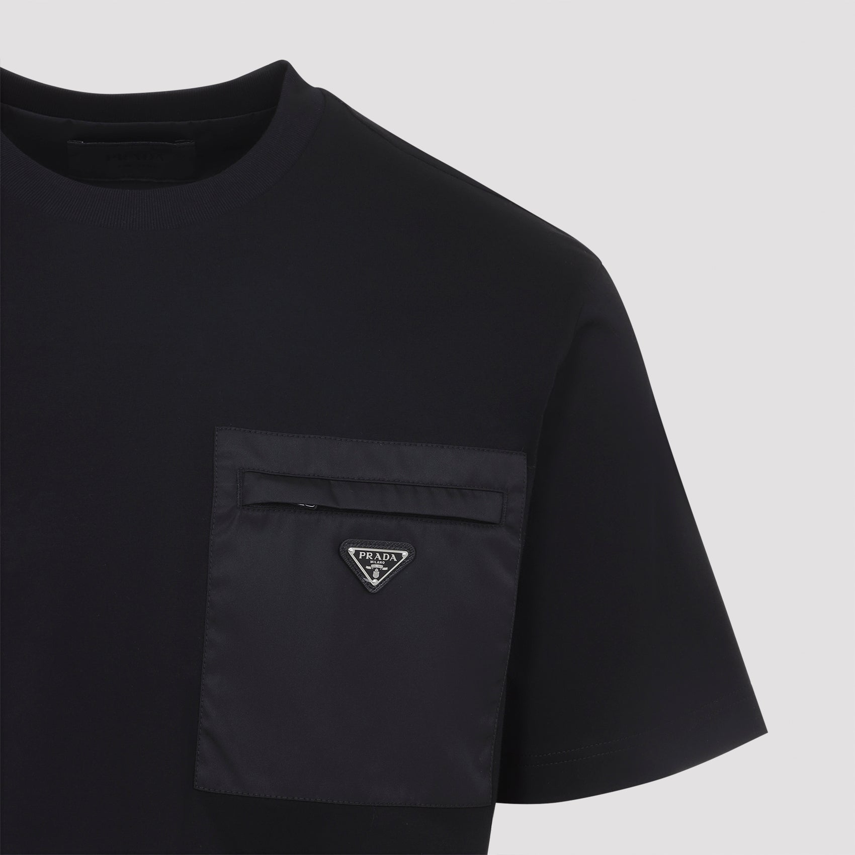 Prada Re-Nylon Jersey T-Shirt Men PRADA