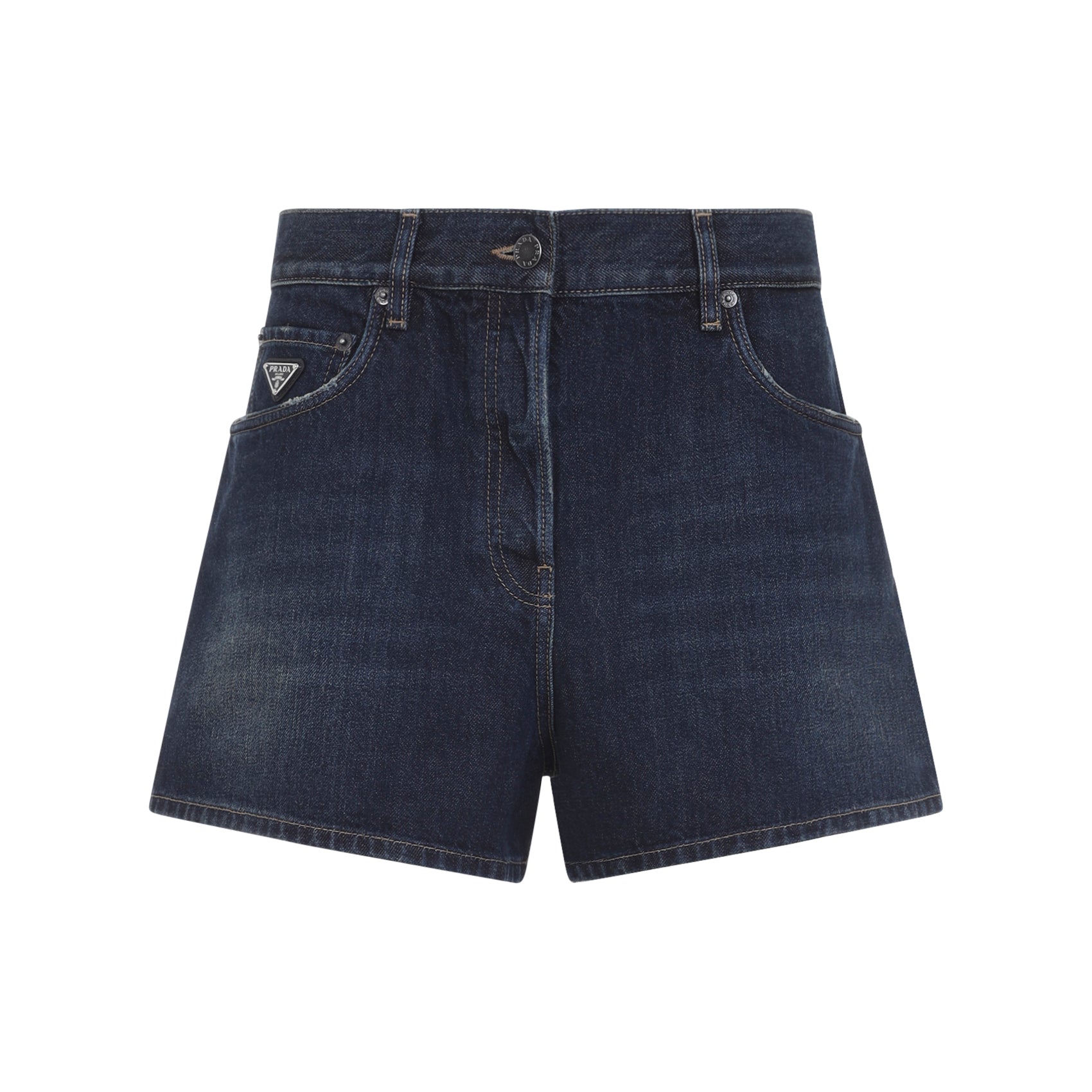 Prada Denim Short Women PRADA