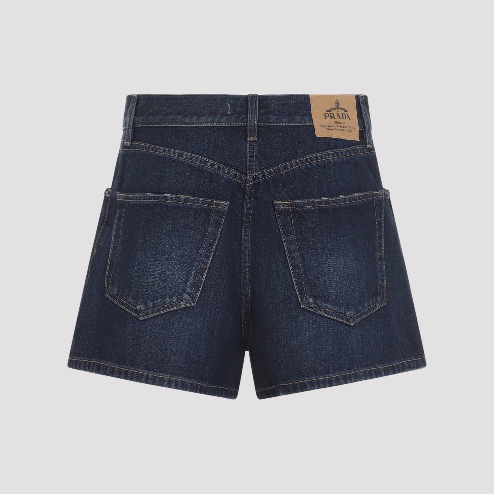 Prada Denim Short Women PRADA
