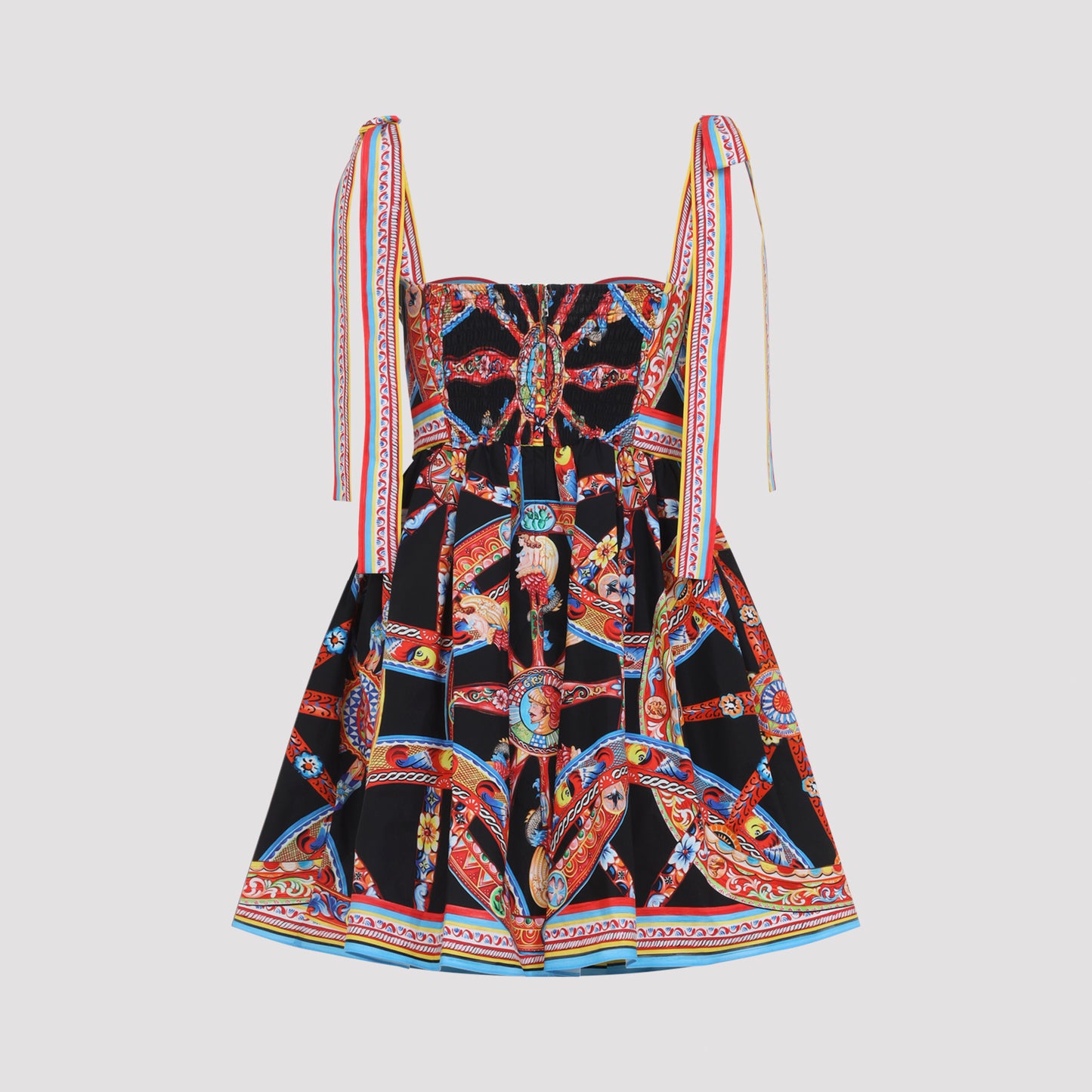 Dolce & Gabbana Popeline Carretto Mini Dress Women DOLCE & GABBANA