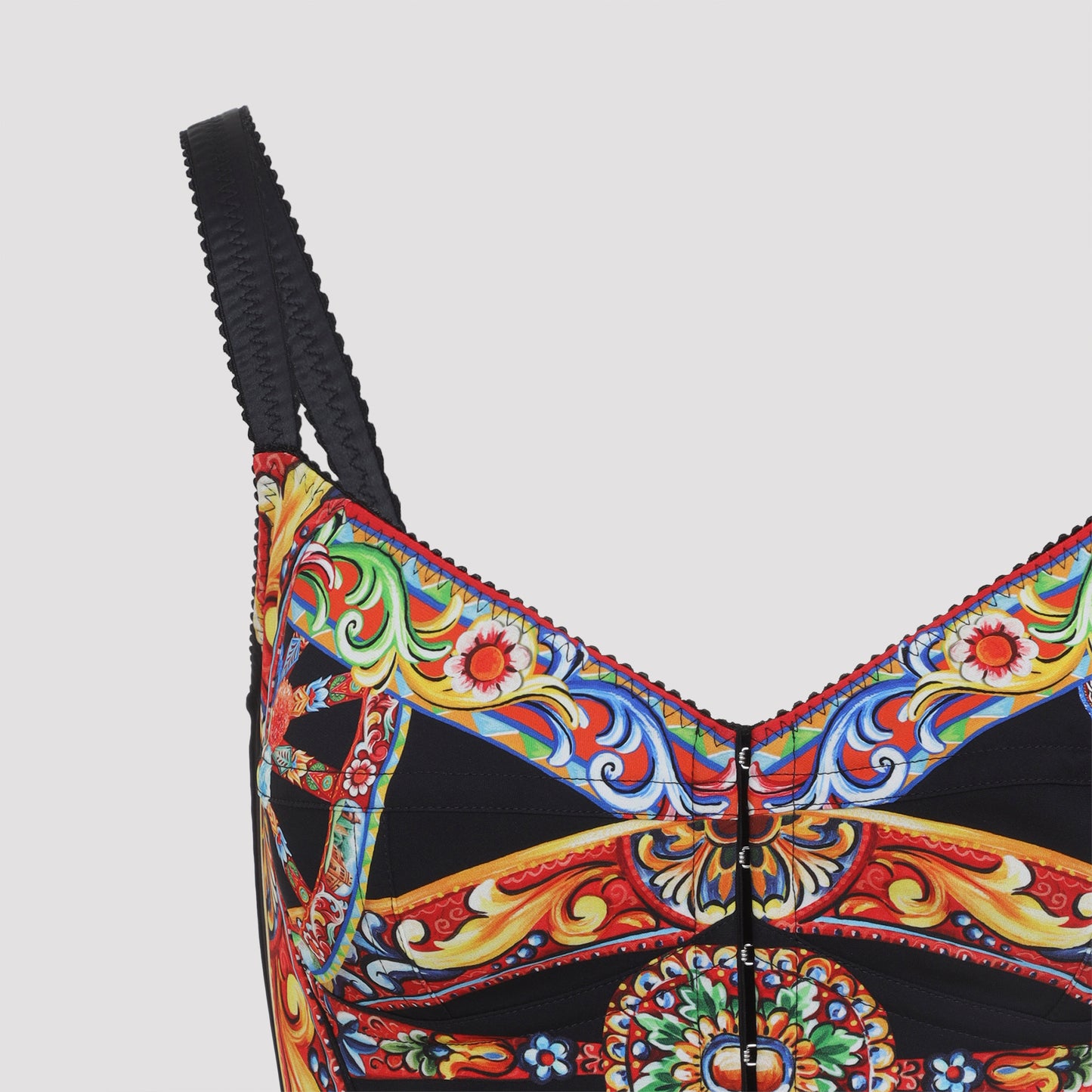 Dolce & Gabbana Charmeuse Carretto Top Women DOLCE & GABBANA