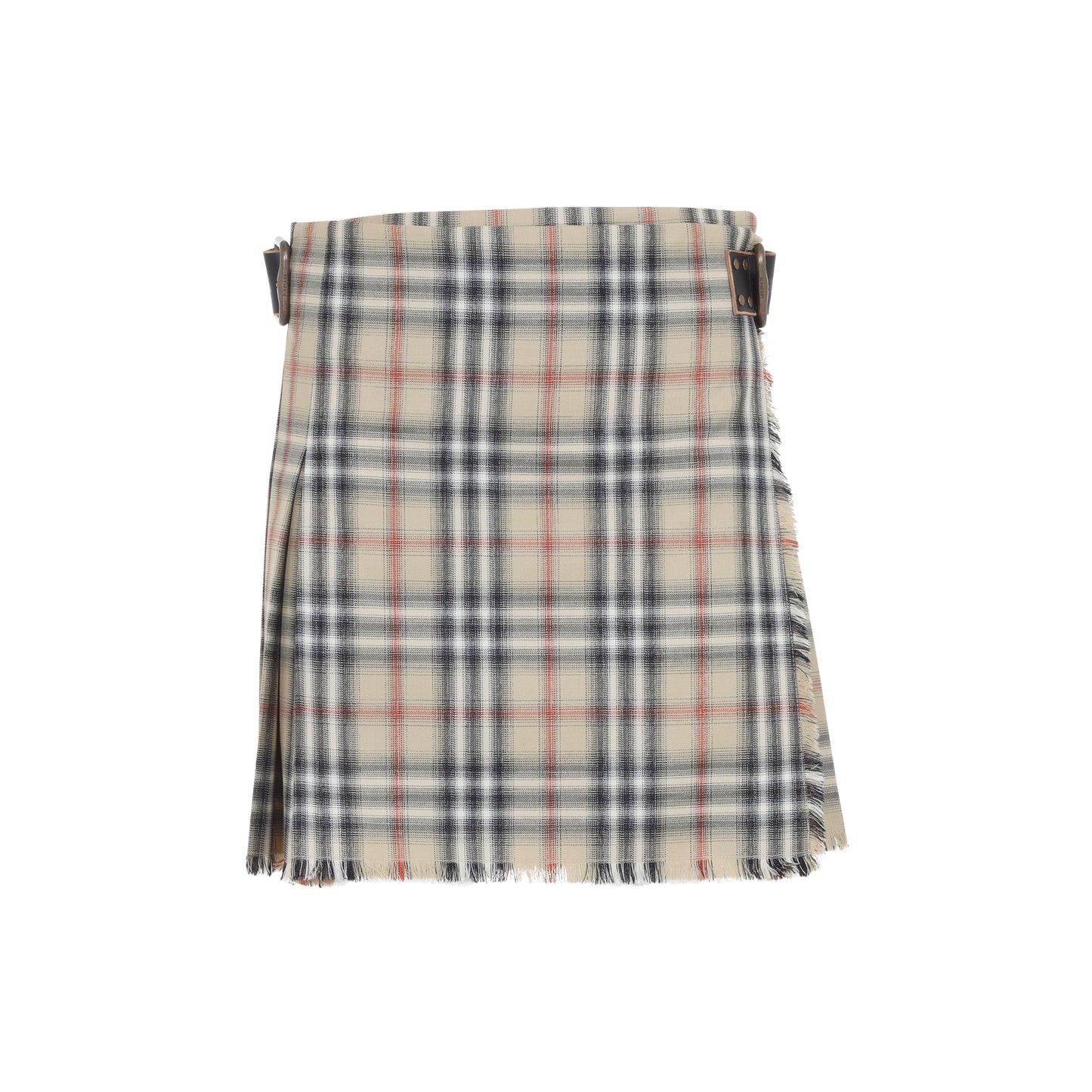 Burberry Check Wool Mini Kilt Women BURBERRY