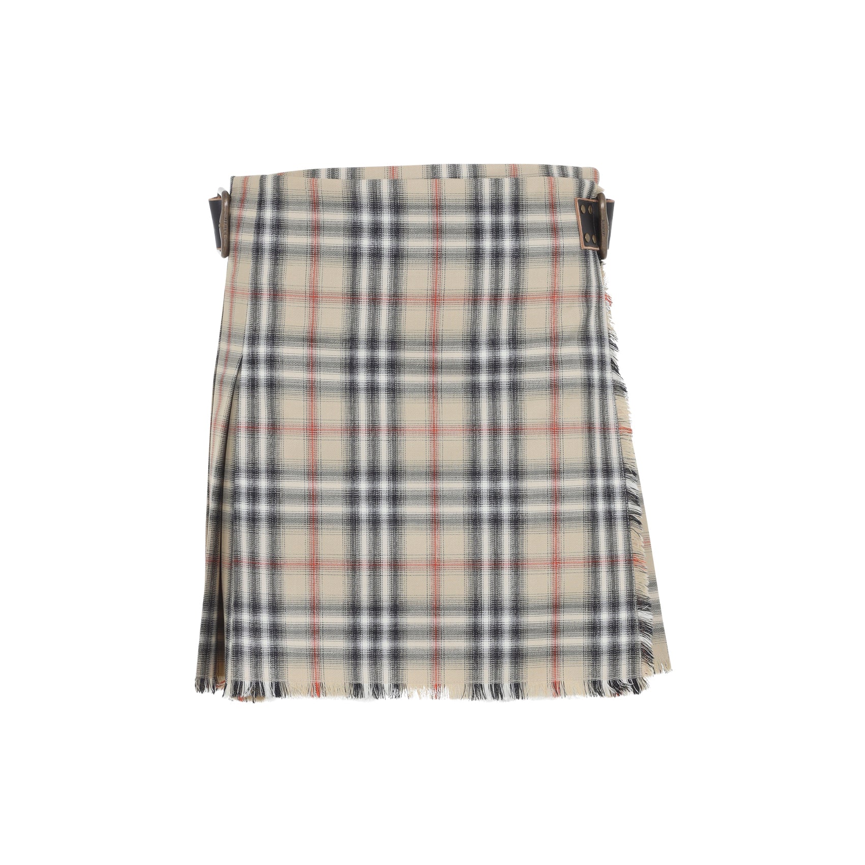 Burberry Check Wool Mini Kilt Women BURBERRY