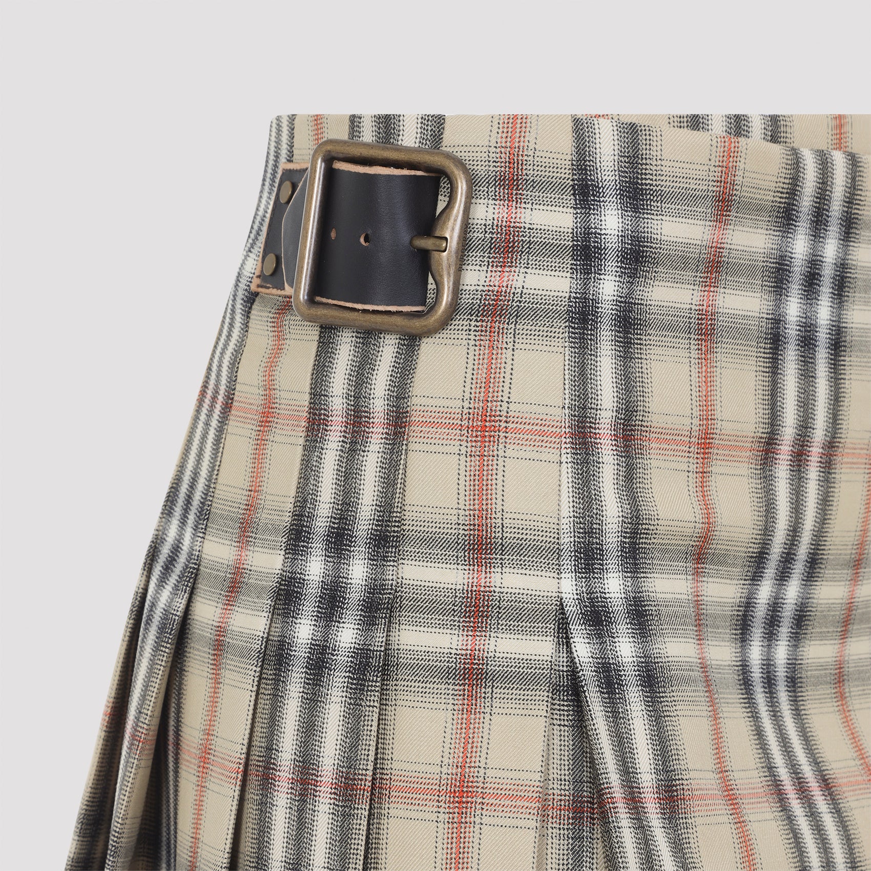 Burberry Check Wool Mini Kilt Women BURBERRY