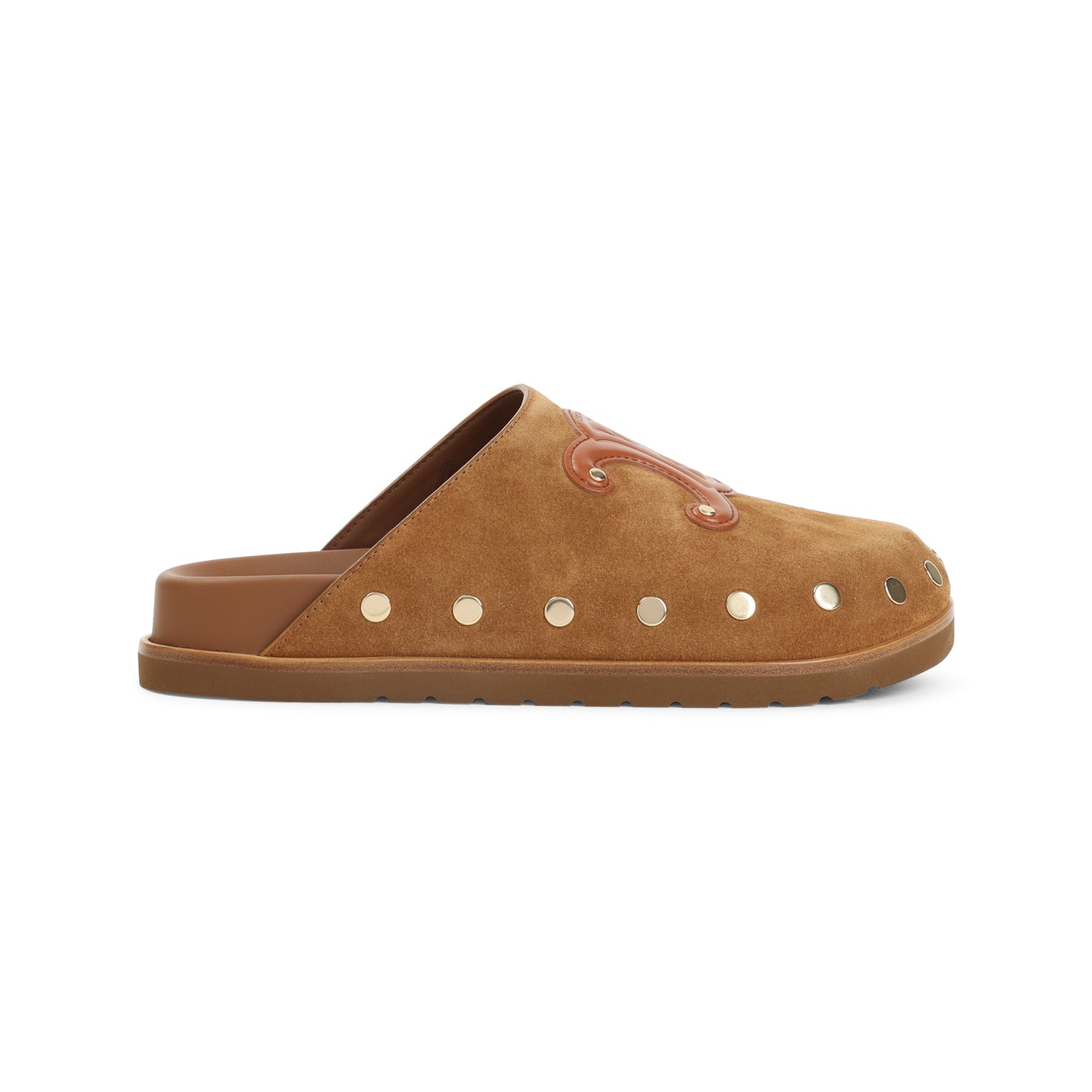 Celine Triomphe Wedge Mules Women CELINE
