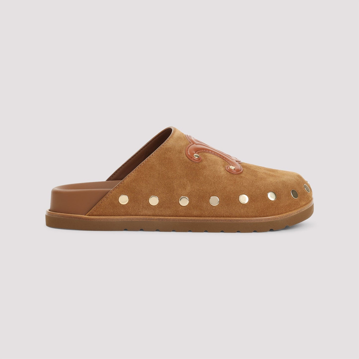 Celine Triomphe Wedge Mules Women CELINE