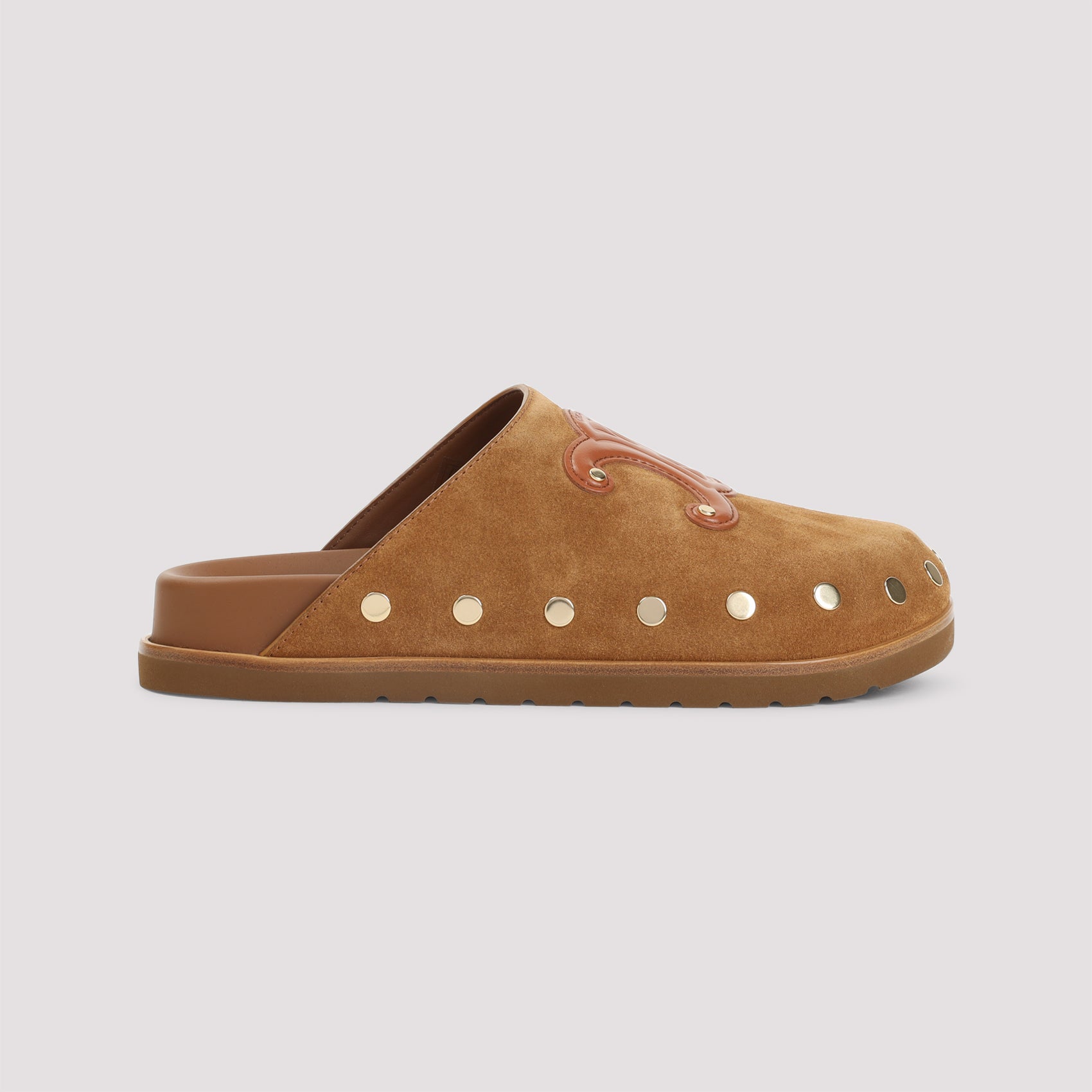 Celine Triomphe Wedge Mules Women CELINE