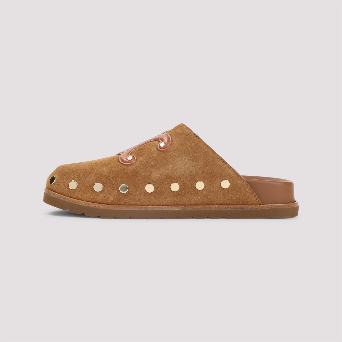 Celine Triomphe Wedge Mules Women CELINE