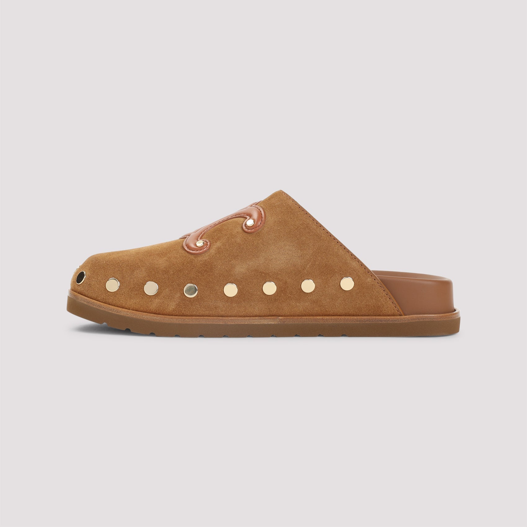 Celine Triomphe Wedge Mules Women CELINE