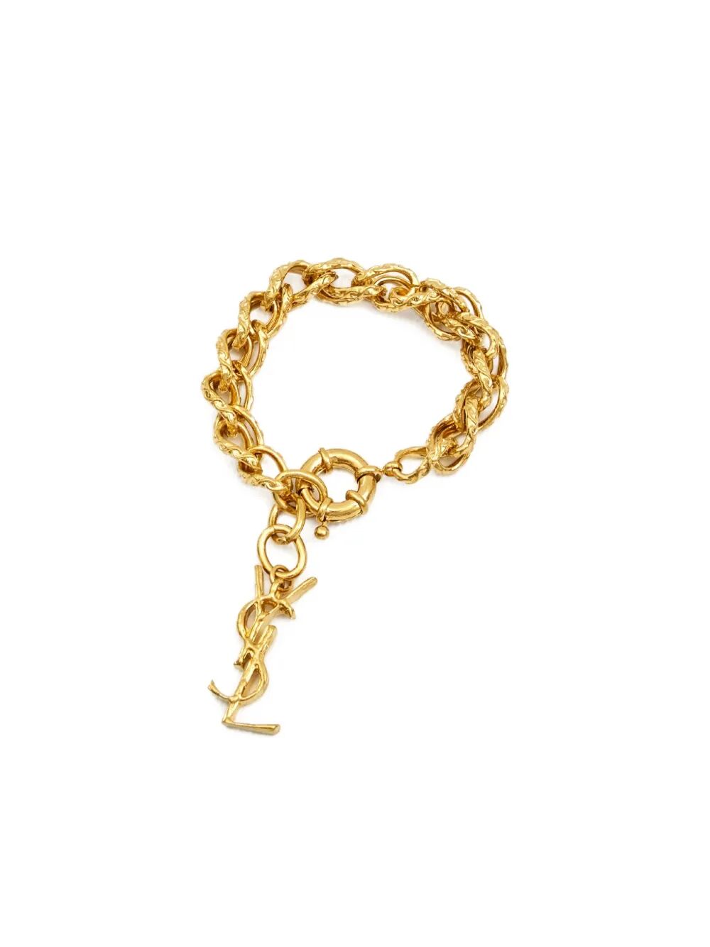 Saint Laurent Women Metal Rope Chain Bracelet SAINT LAURENT