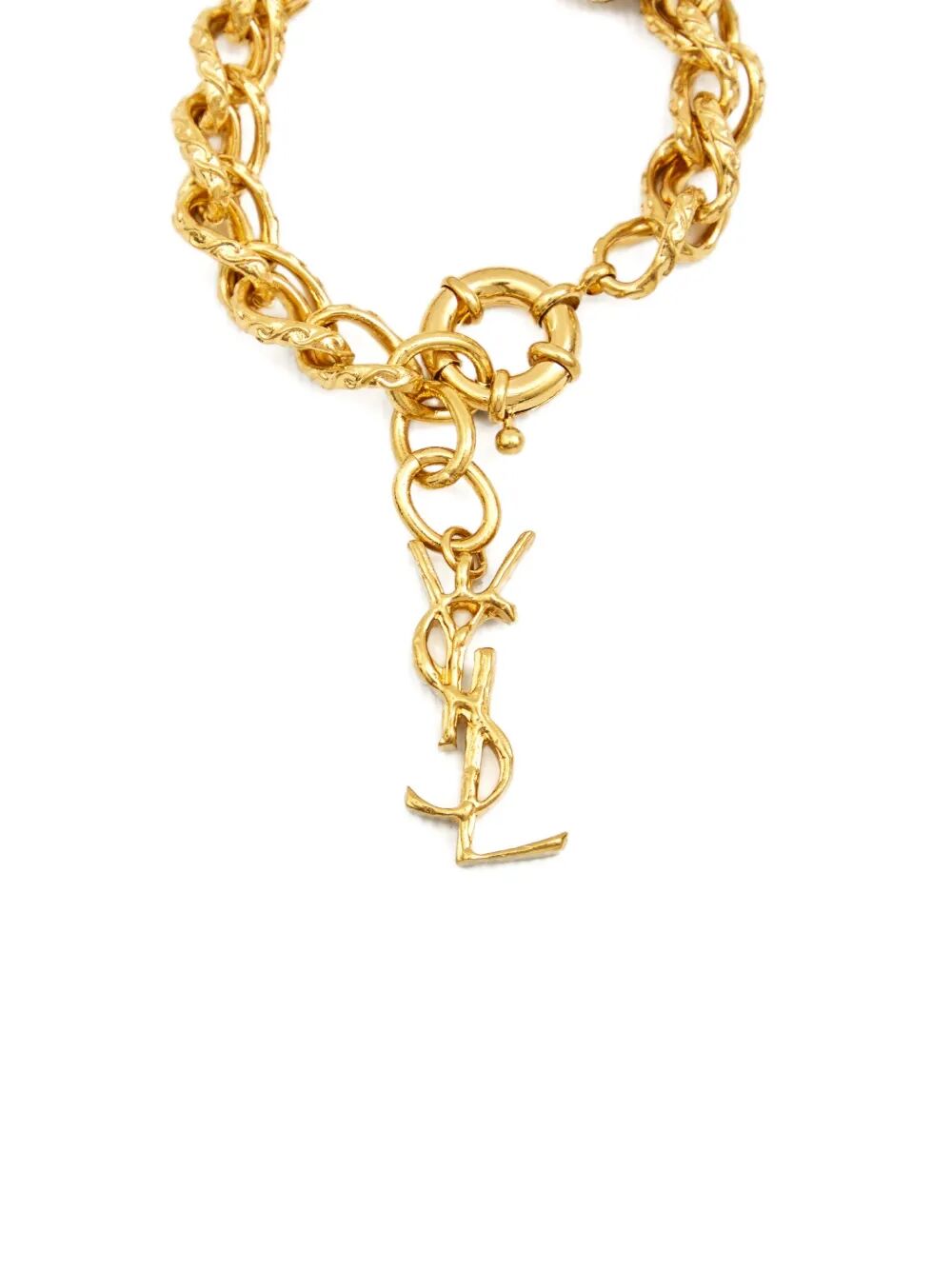 Saint Laurent Women Metal Rope Chain Bracelet SAINT LAURENT