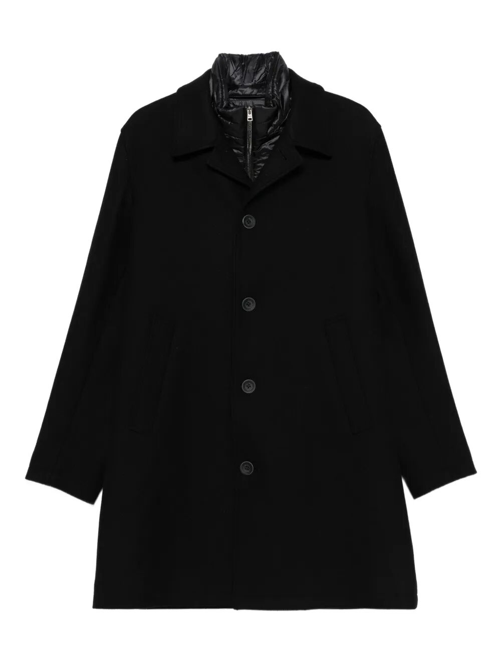 Herno Men Single-Breasted Padded Coat HERNO