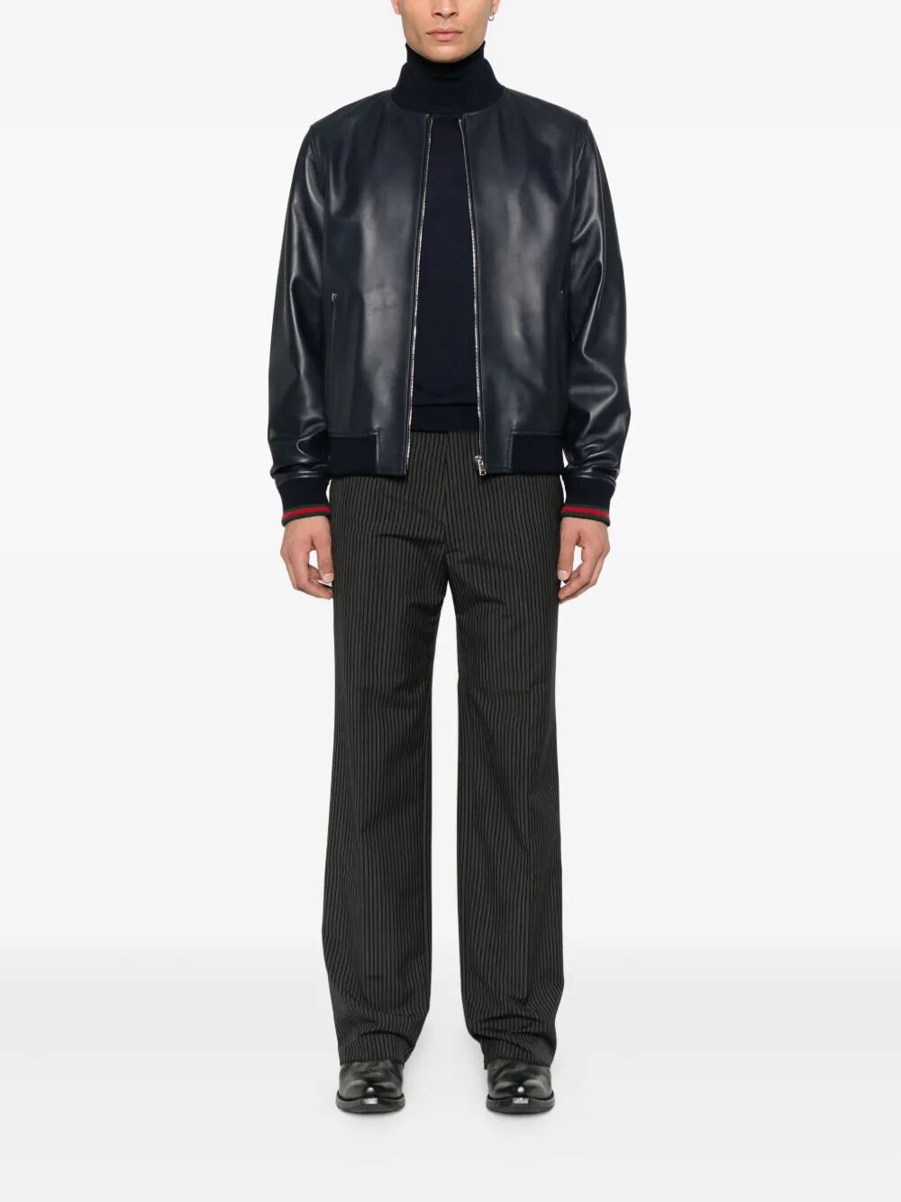 Saint Laurent Men Cashmere, Wool And Silk Turtleneck SAINT LAURENT