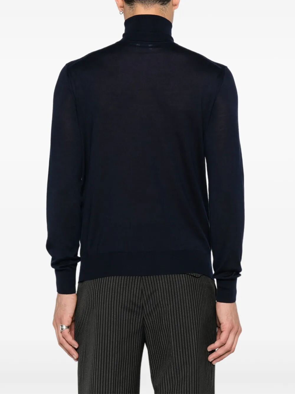 Saint Laurent Men Cashmere, Wool And Silk Turtleneck SAINT LAURENT