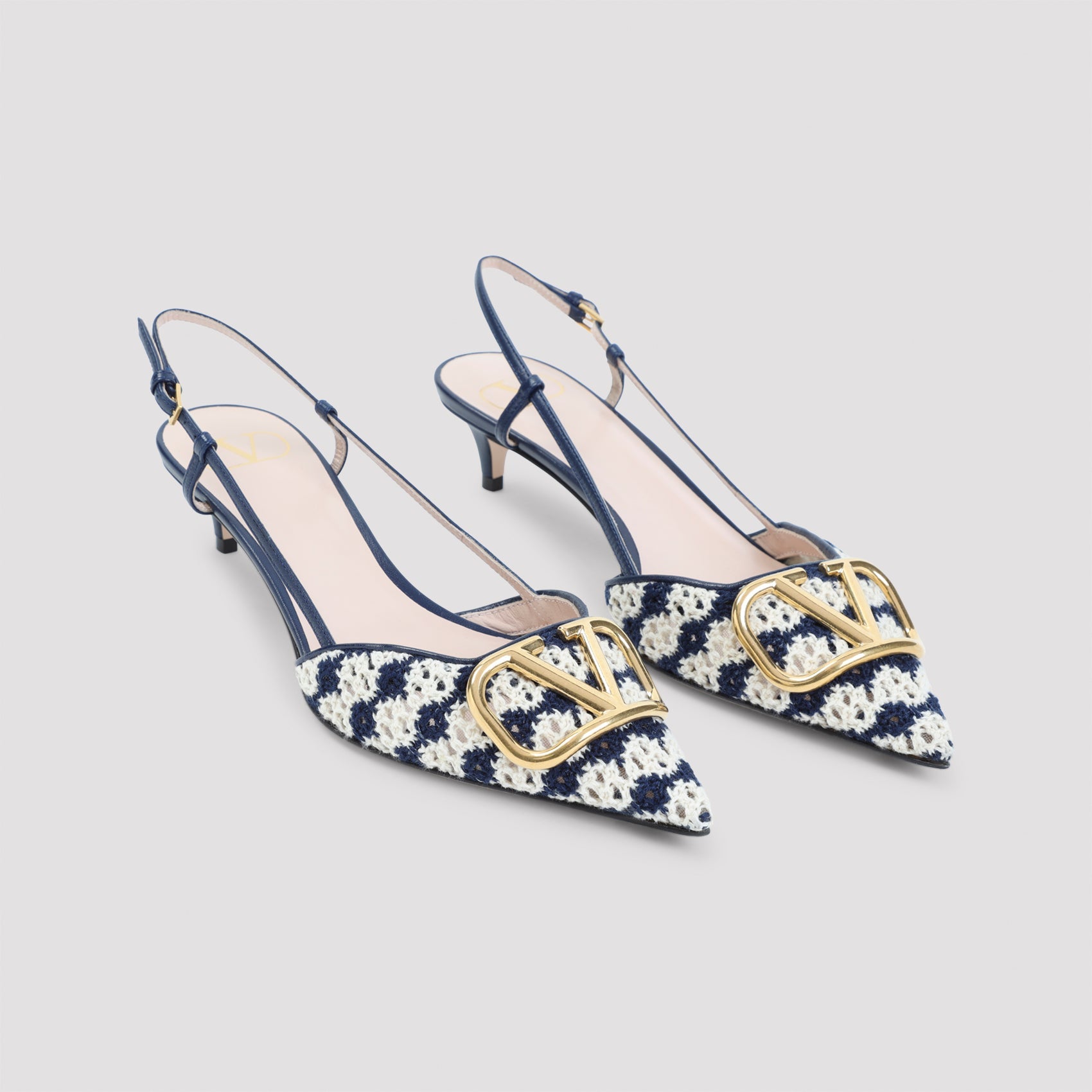 Valentino Garavani V Logo Slingback Women VALENTINO GARAVANI