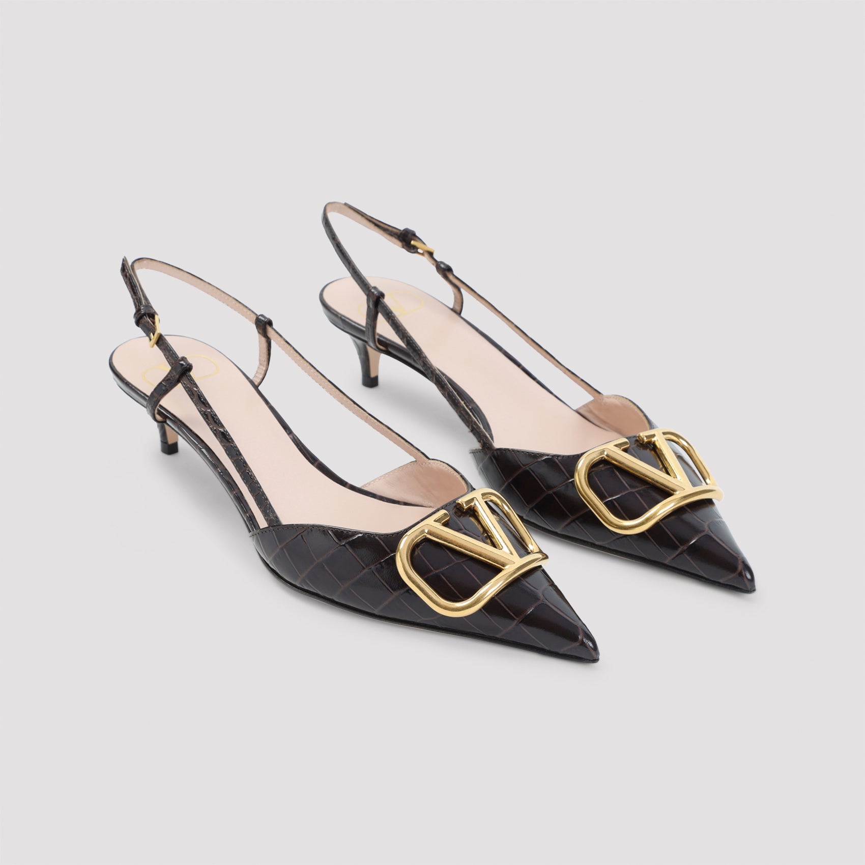 Valentino Garavani V Logo Signature Slingback Women VALENTINO GARAVANI