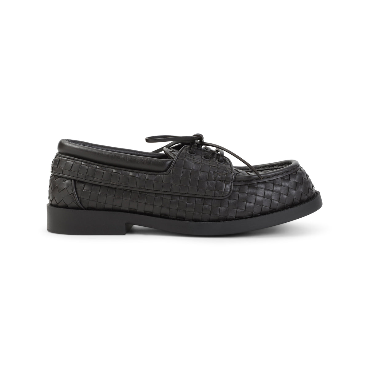 Bottega Veneta Pier Intrecciato Boat Shoes Men BOTTEGA VENETA
