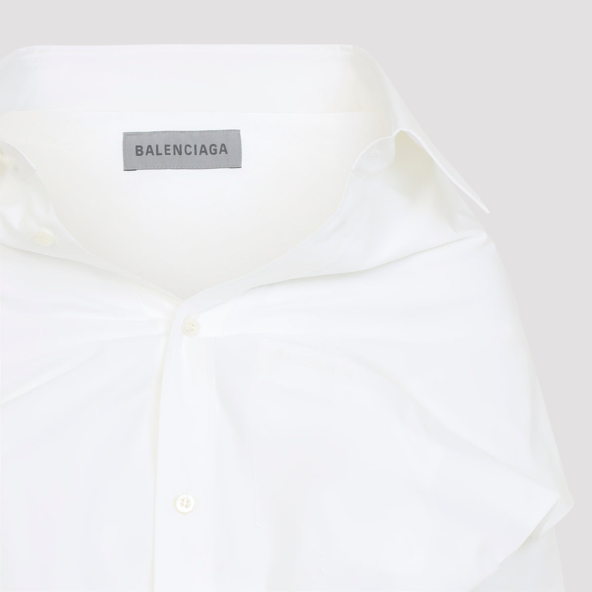 Balenciaga Off Shoulder Shirt Women BALENCIAGA