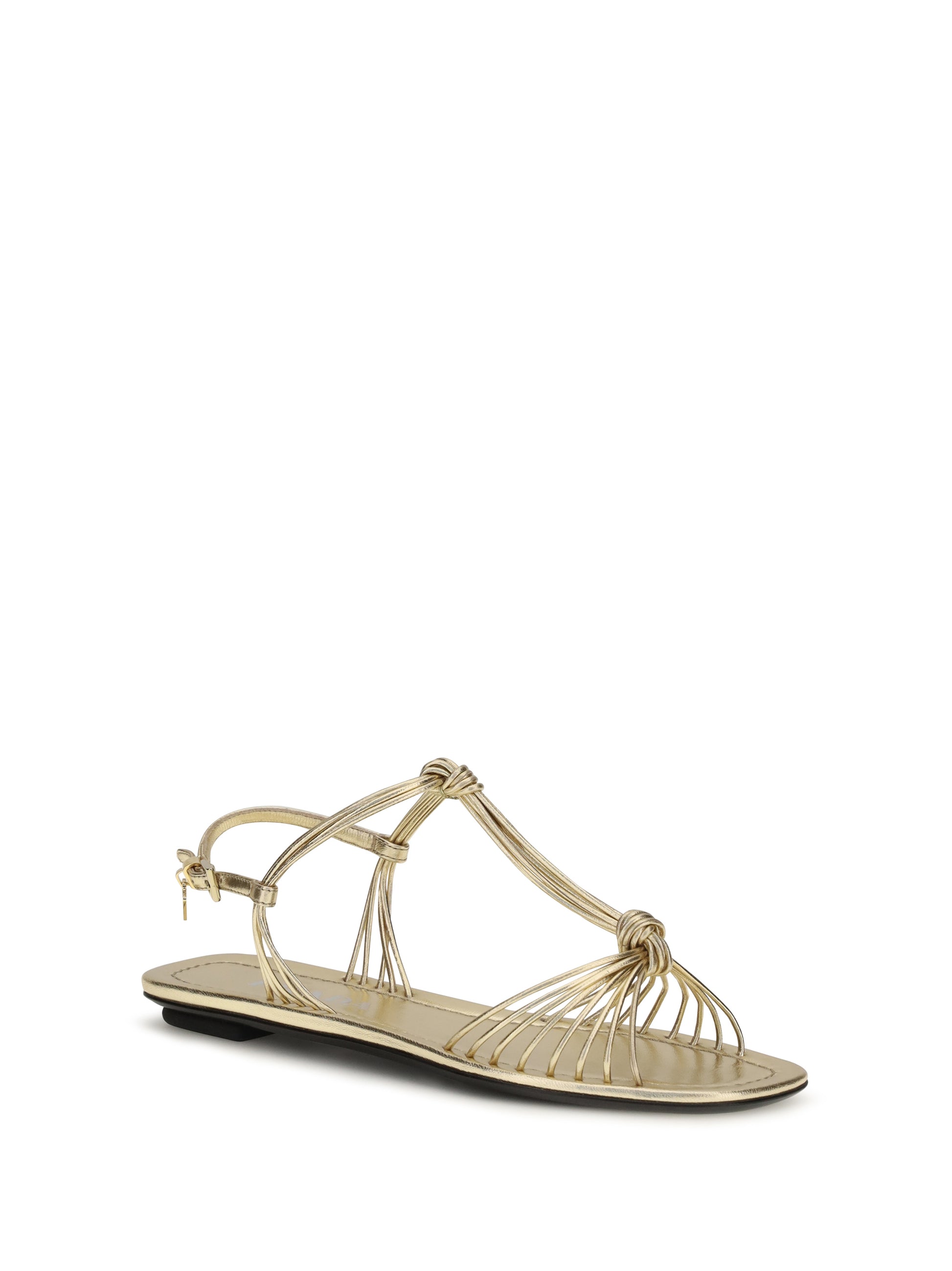 Prada Women Mordoré Nappa Sandals PRADA