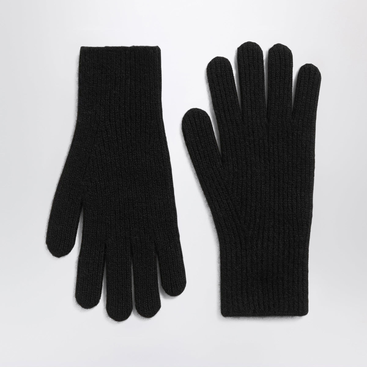 Toteme Black Cashmere Gloves Women TOTEME