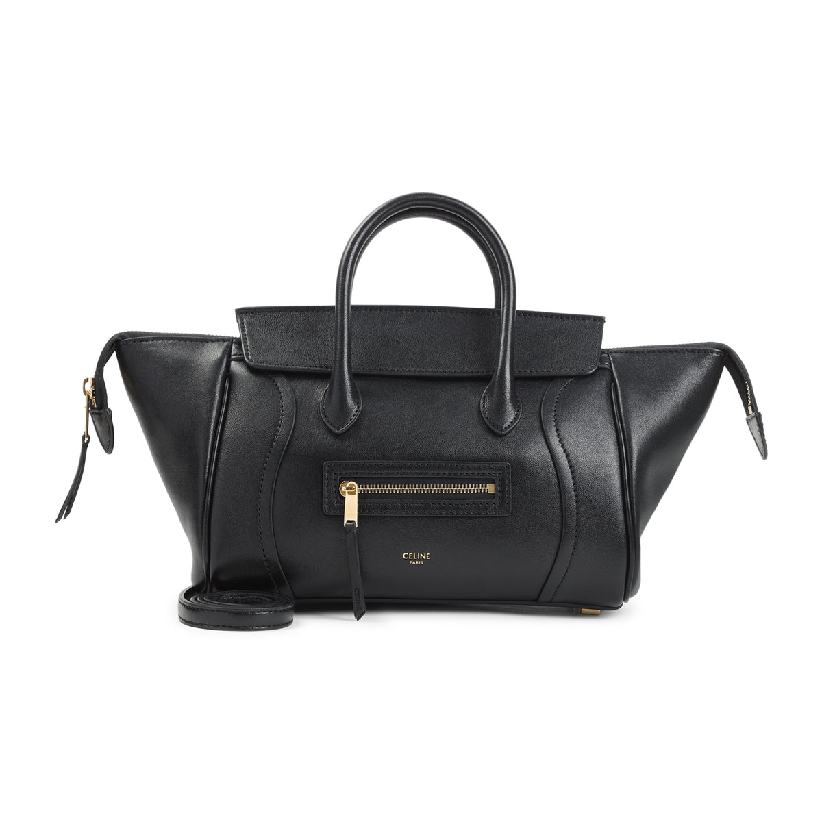 Celine Leather Small Luggage Women CELINE
