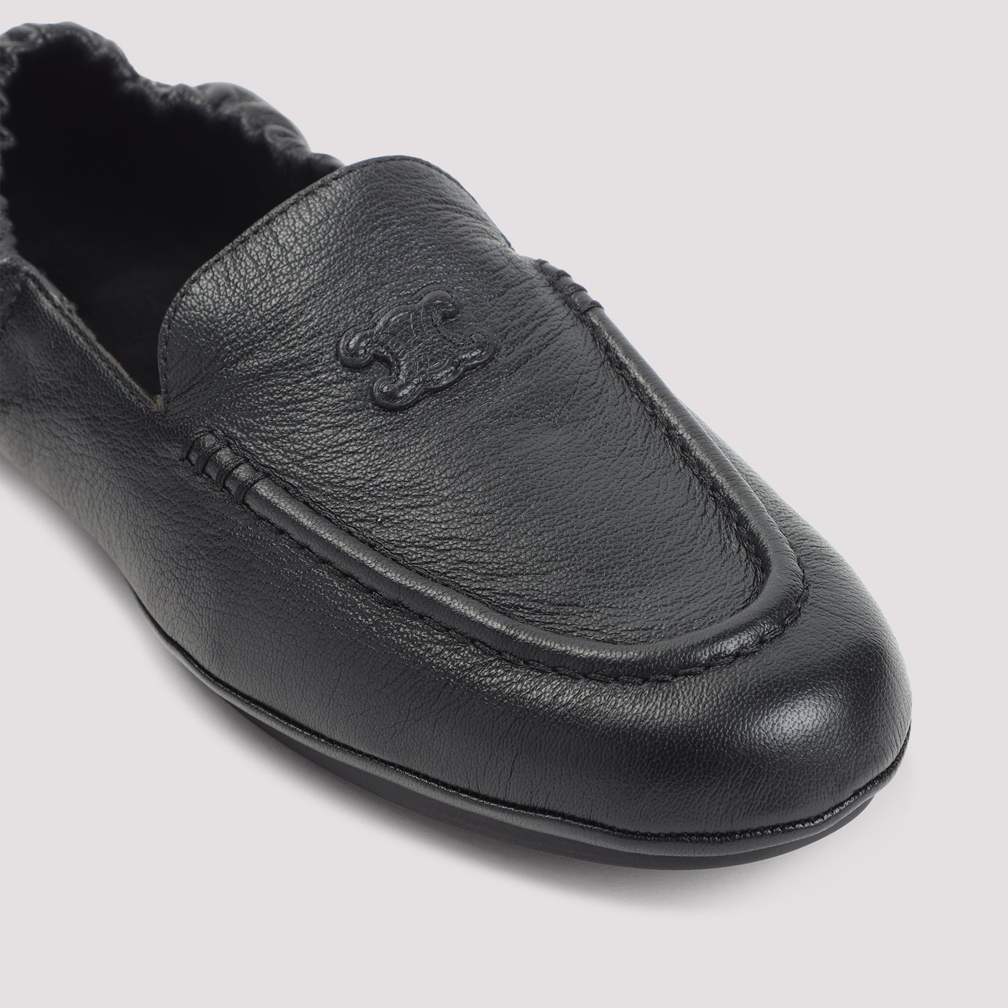 Celine Leather Triomphe Loafers Men CELINE