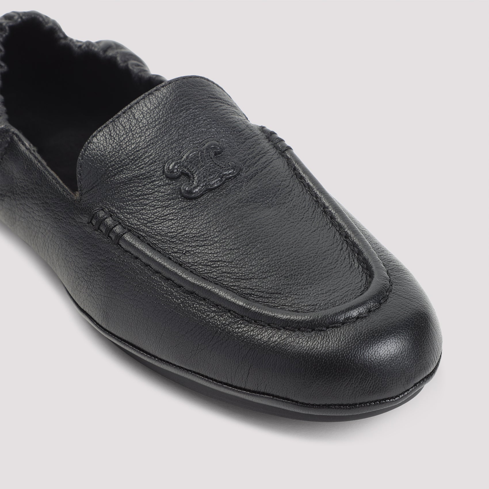 Celine Leather Triomphe Loafers Men CELINE