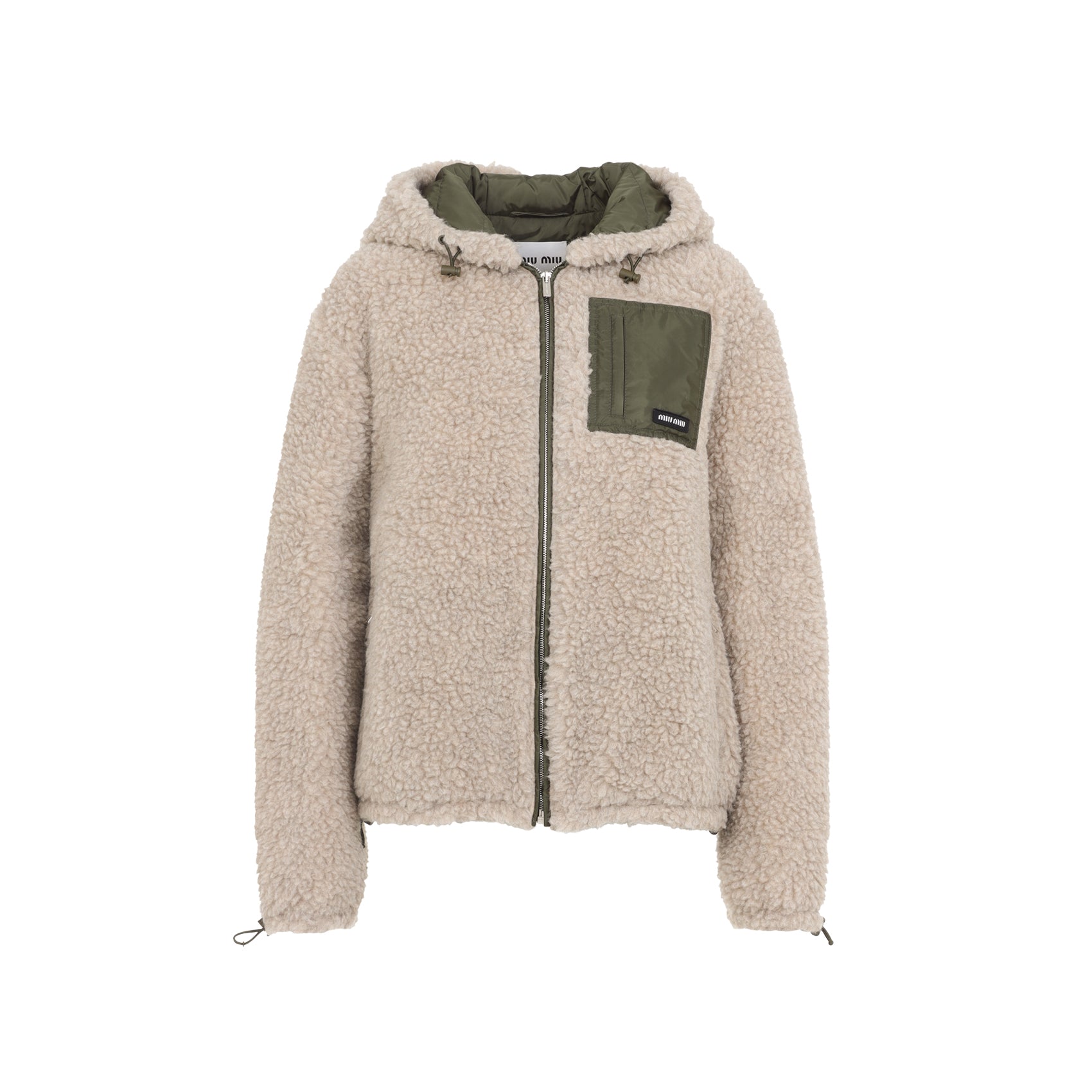 Miu Miu Wool Blouson Jacket Women MIU MIU
