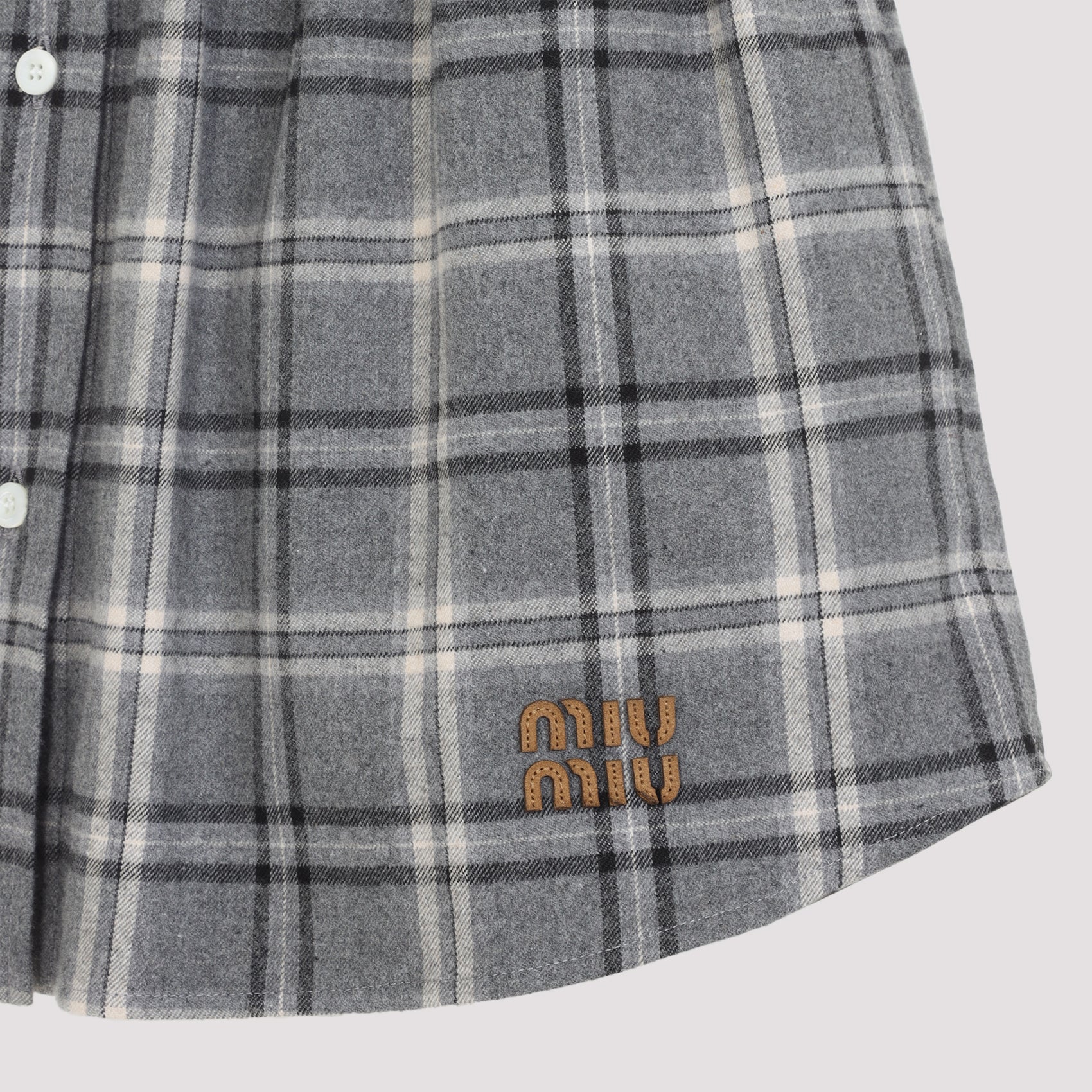 Miu Miu Cotton Midi Skirt Women MIU MIU
