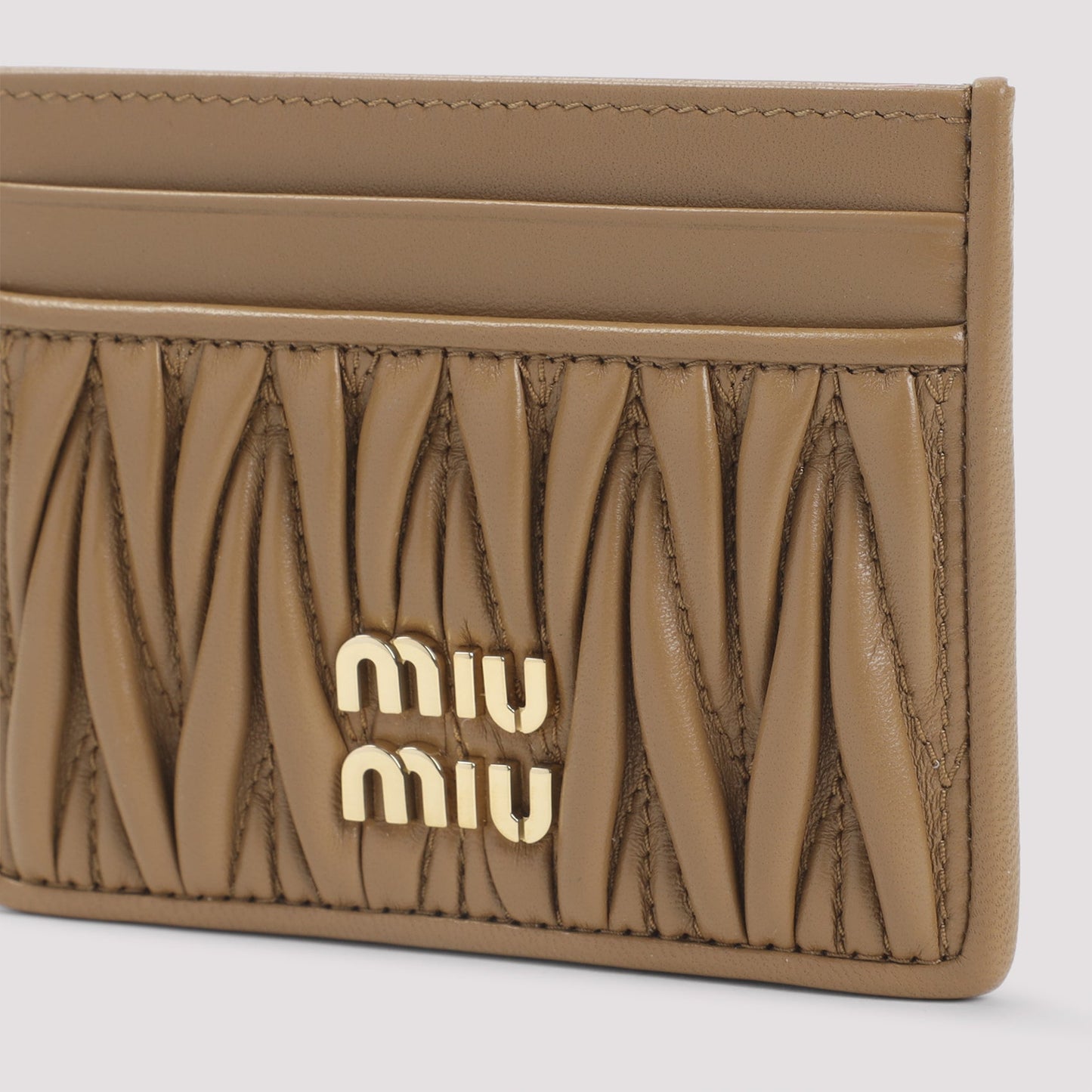 Miu Miu Lamb Leather Cardholder Women MIU MIU