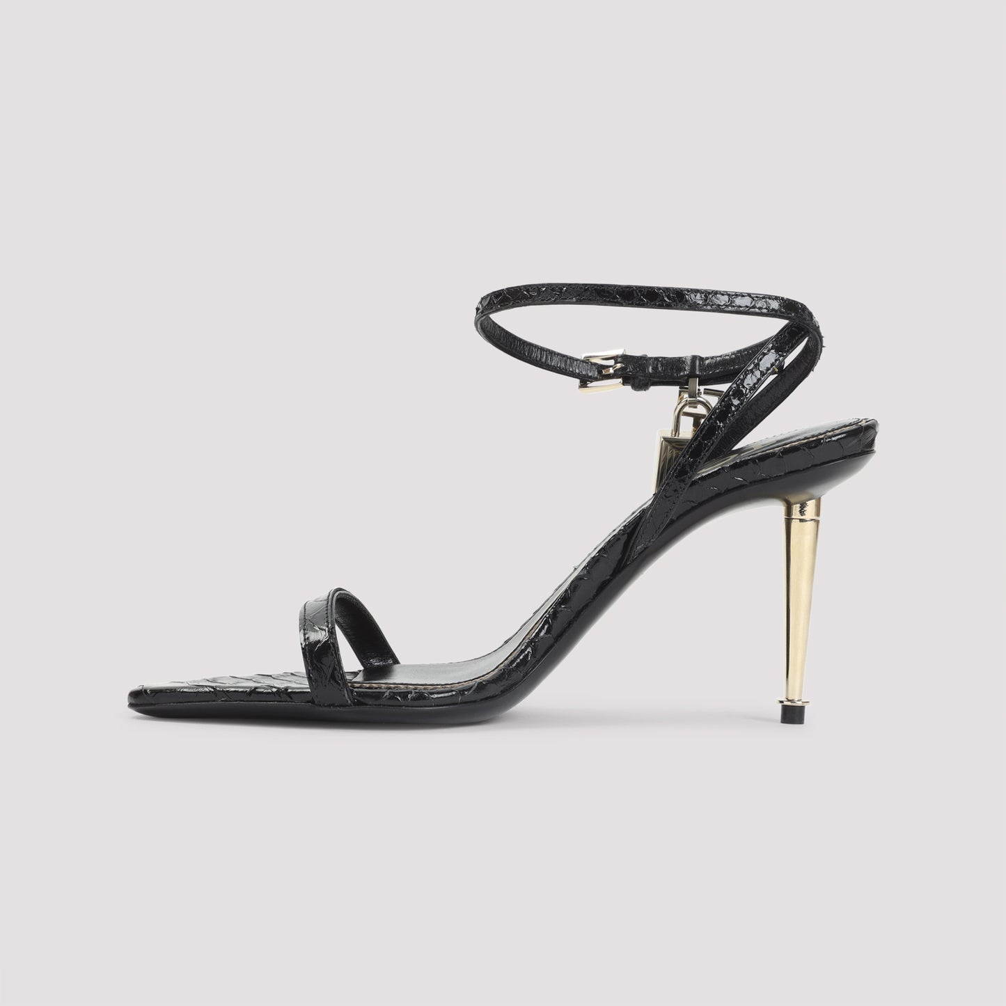 Tom Ford Semi Shiny Printed Python Sandals Women TOM FORD