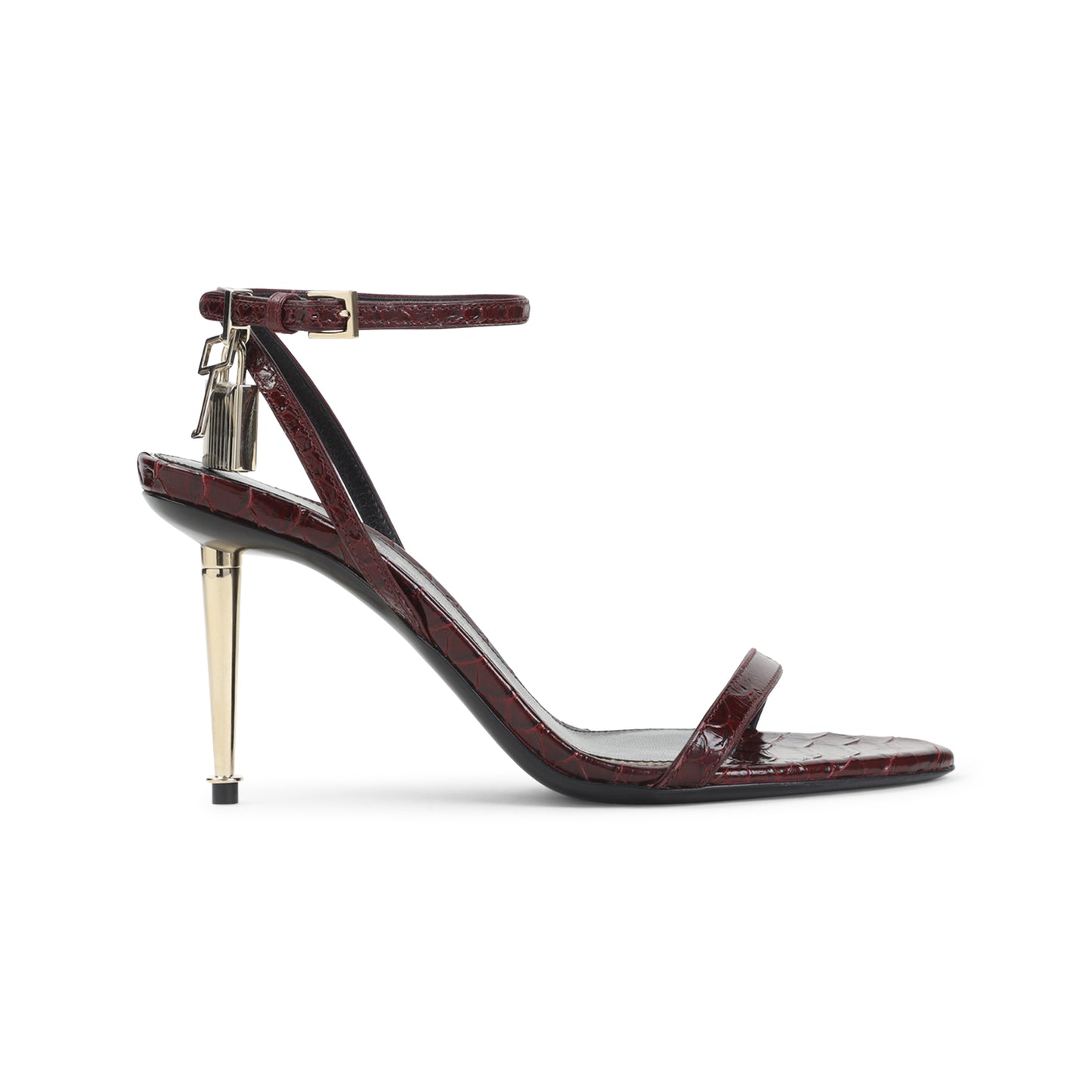 Tom Ford Semi Shiny Printed Python Sandals Women TOM FORD