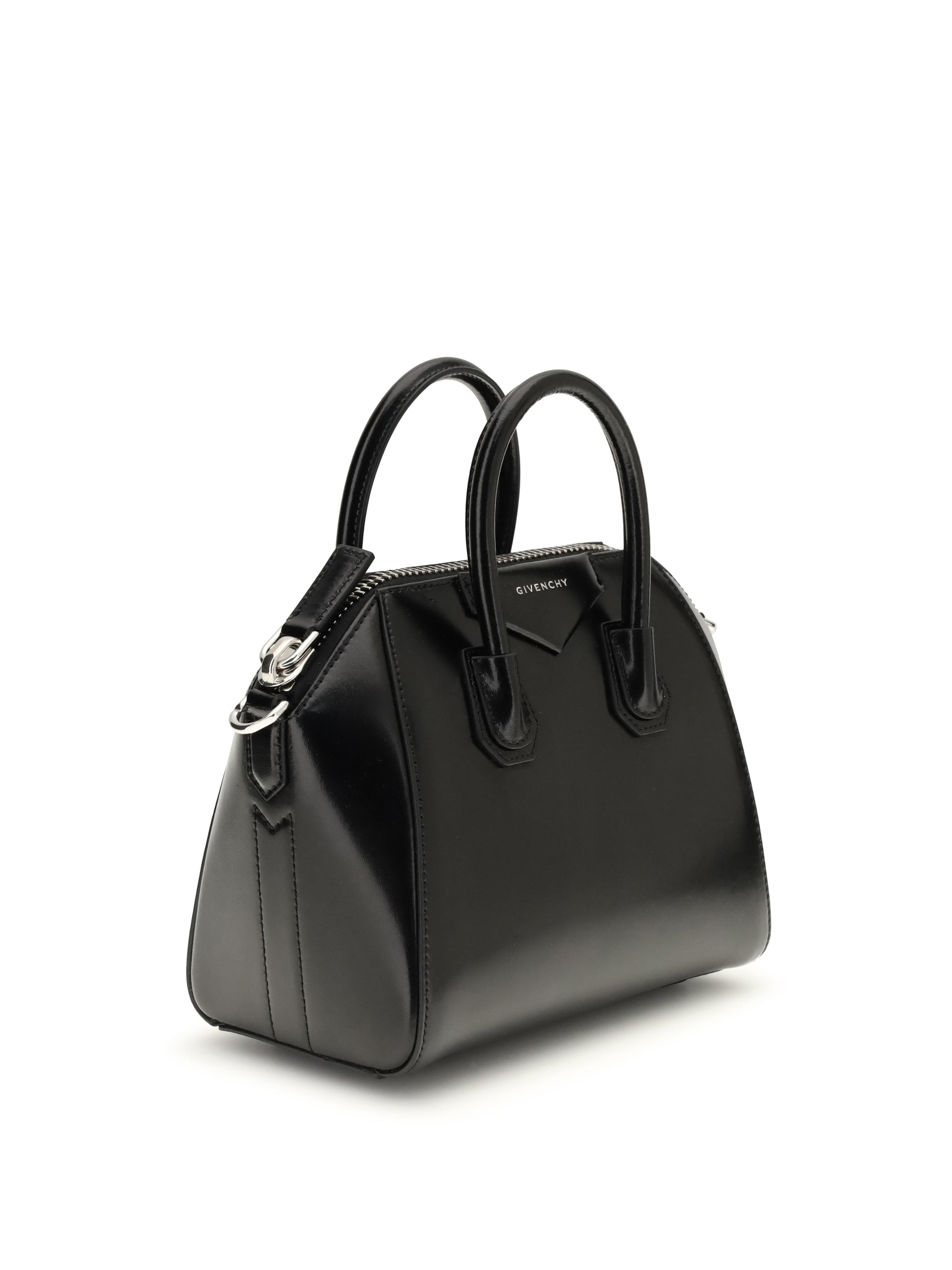 Givenchy Women Box Leather Antigona Mini Handbag GIVENCHY