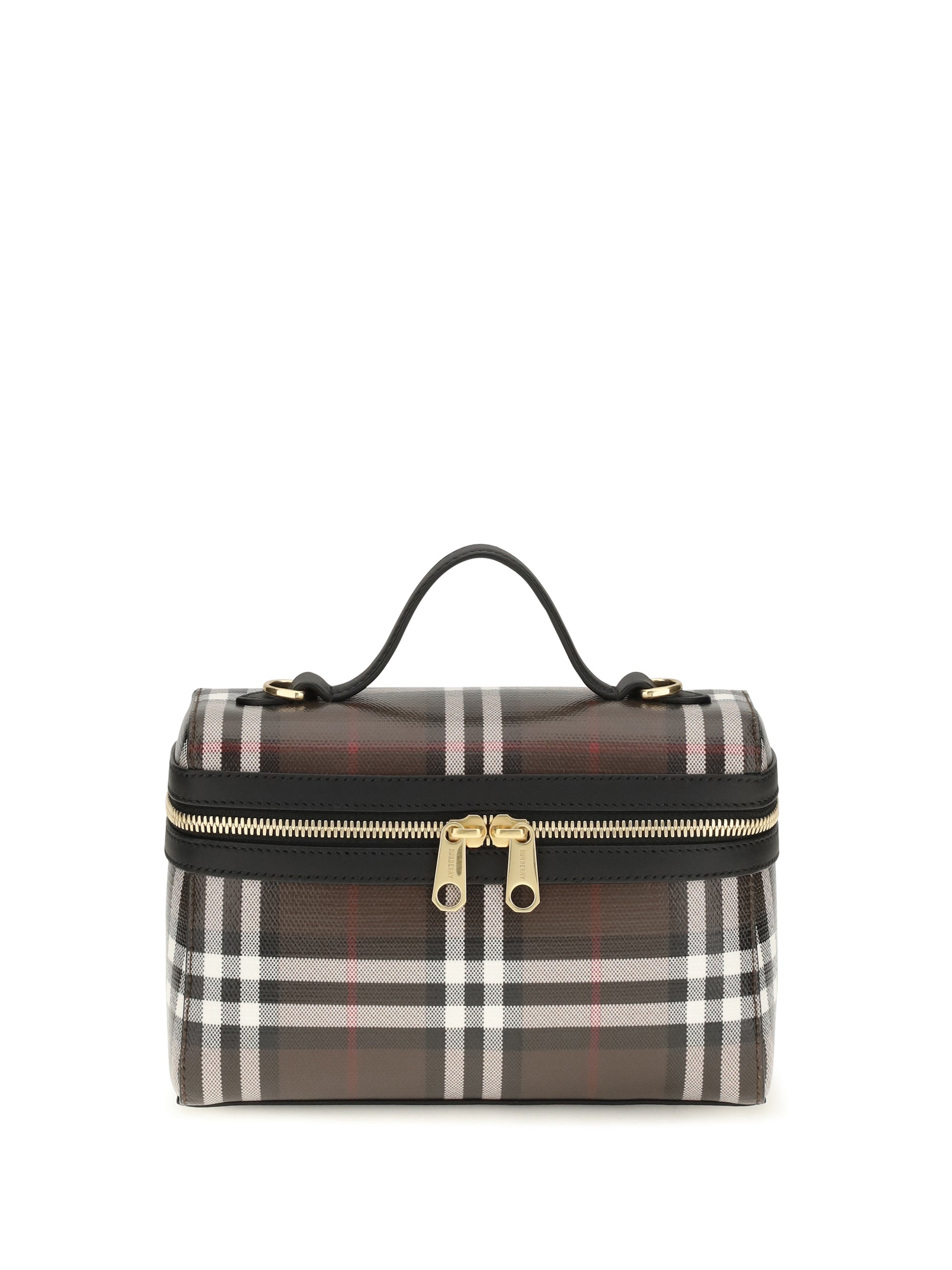 Burberry Women Vanity Check Handbag BURBERRY