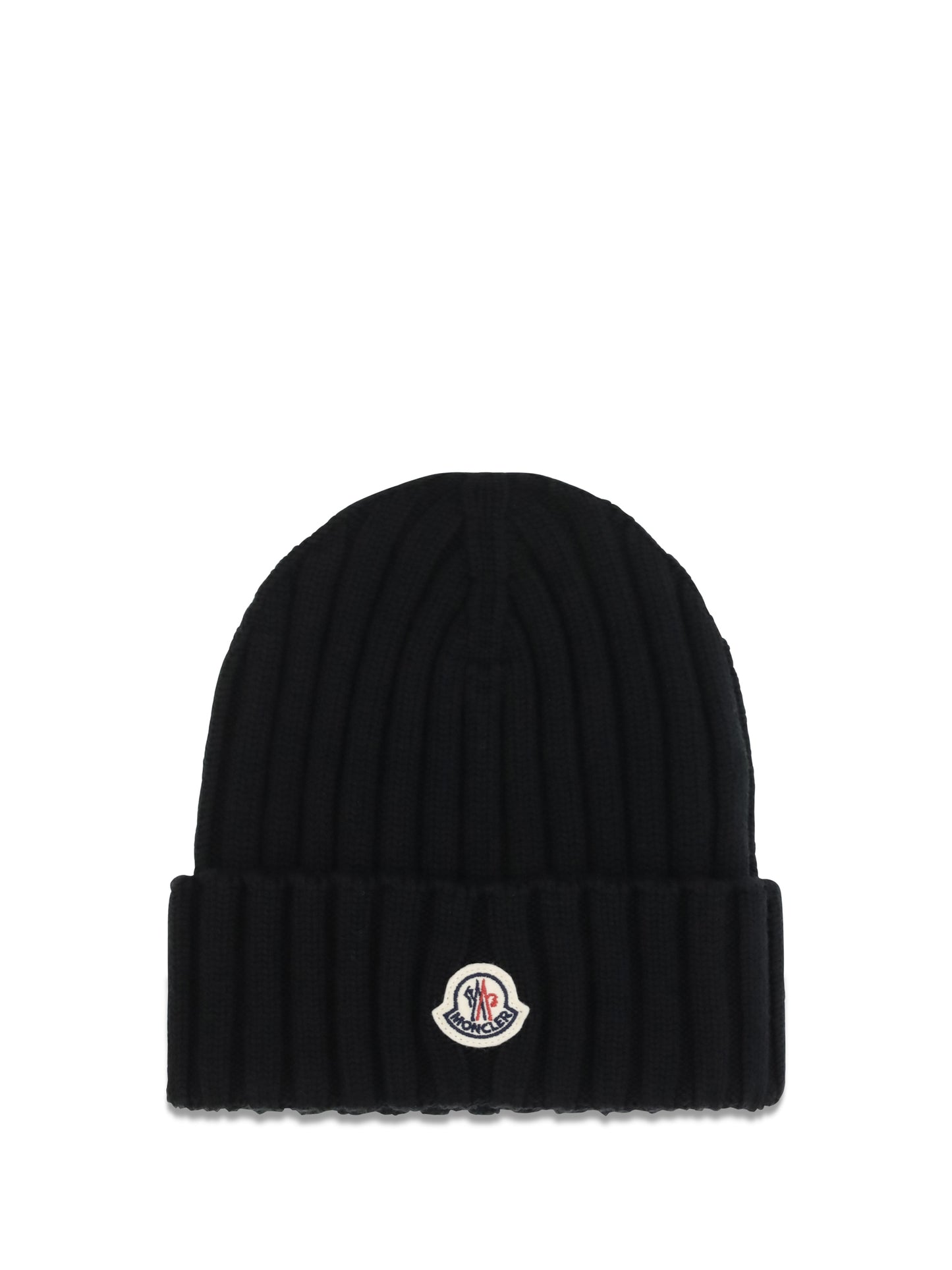 Moncler Women Wool Beanie With Logo MONCLER