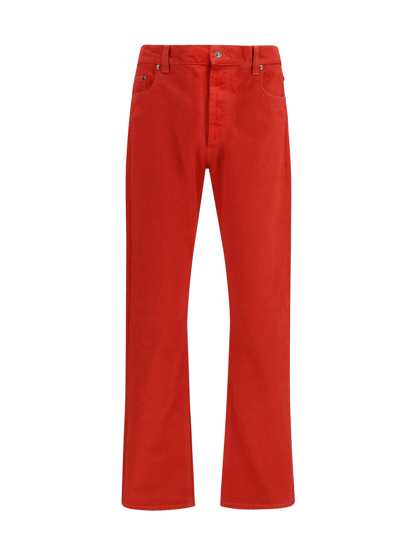 Versace Men Straight-Leg Cotton Denim Jeans VERSACE